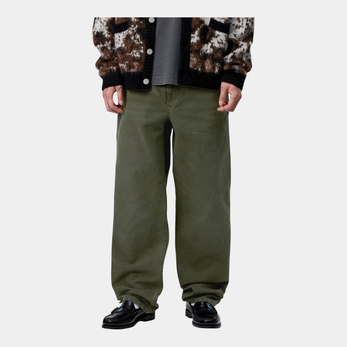 Carhartt Wip Pantalone Single knee - Oliva