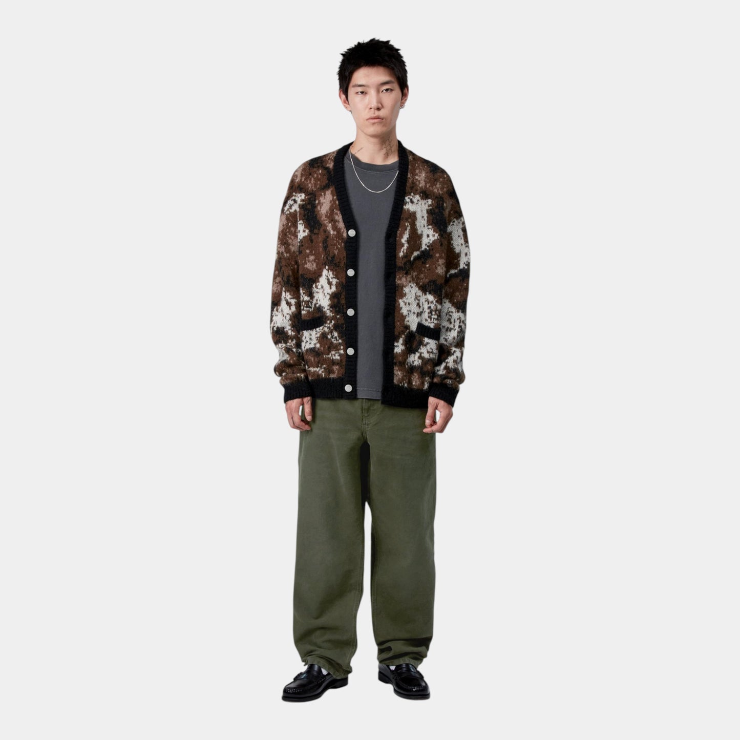 Carhartt Wip Pantalone Single knee - Oliva