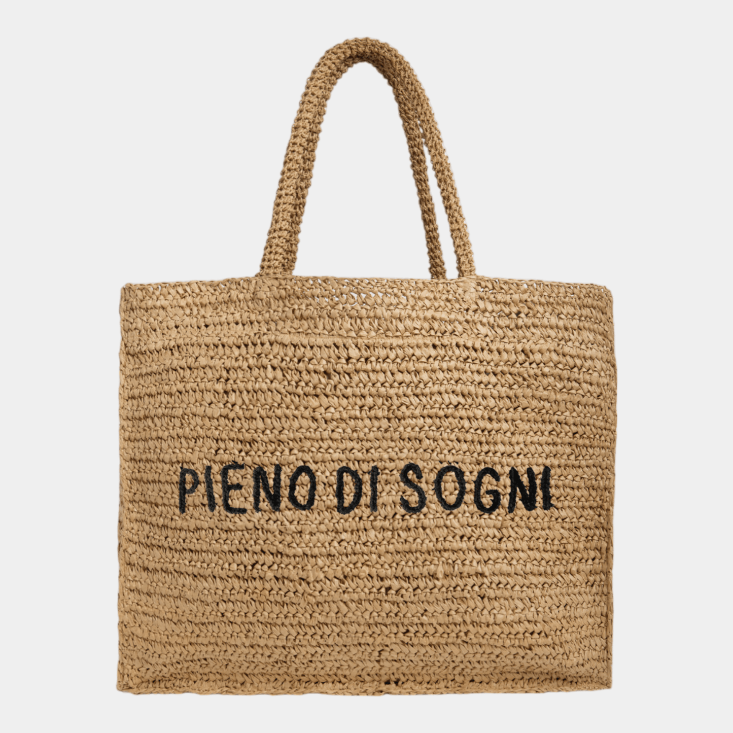 ASPESI Aspesi Borsa grande in Juta Pieno di sogni - Naturale - Hubert Humangoods