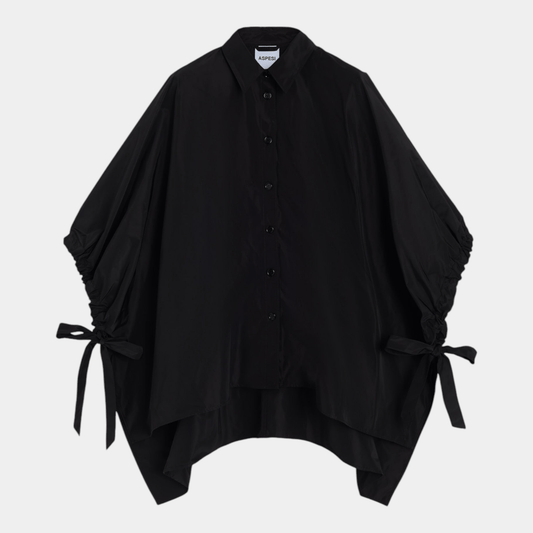 ASPESI Aspesi Camicia Tarita in nylon - Nero - Hubert Humangoods