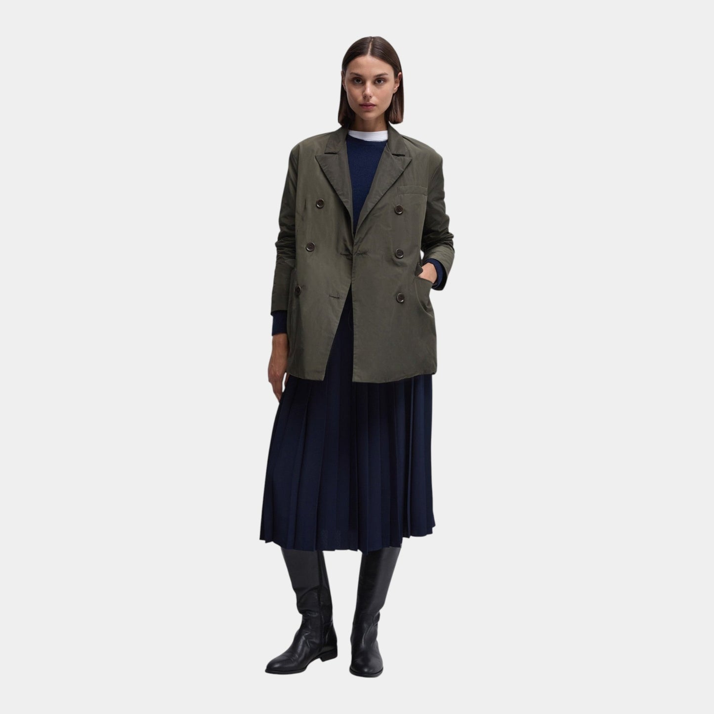 ASPESI Aspesi Giacca Korine in nylon - Militare - Hubert Humangoods