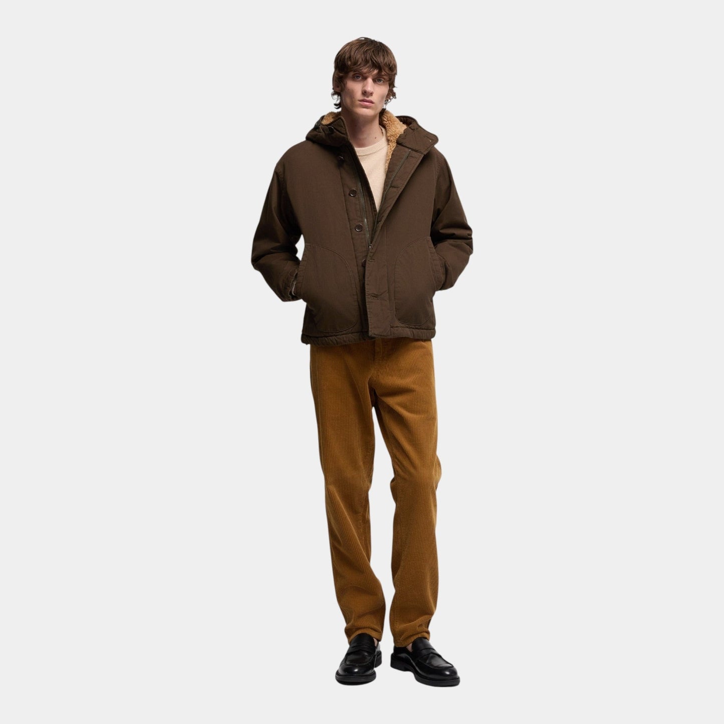 ASPESI Aspesi Giubbotto Fifty in canvas - Militare - Hubert Humangoods