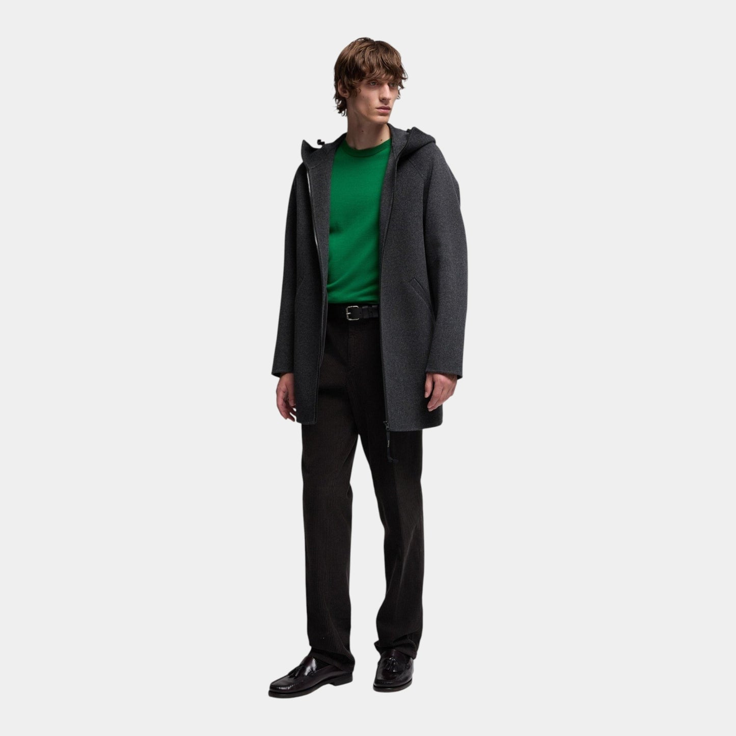 ASPESI Aspesi super doppel in lana - Antracite - Hubert Humangoods