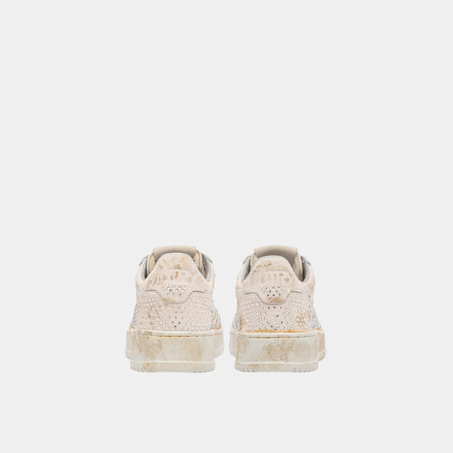 AUTRY Autry Sneakers Medalist Crystal micro strass - Bianco - Hubert Humangoods