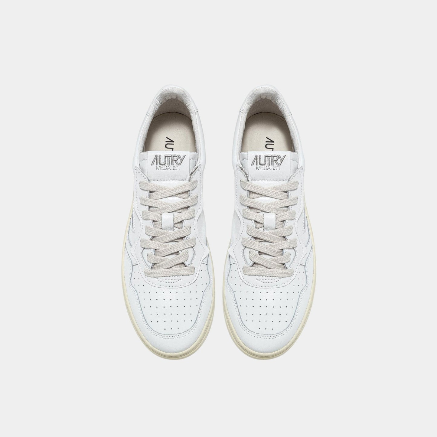 AUTRY Autry Sneakers Medalist in pelle - Bianco - Hubert Humangoods