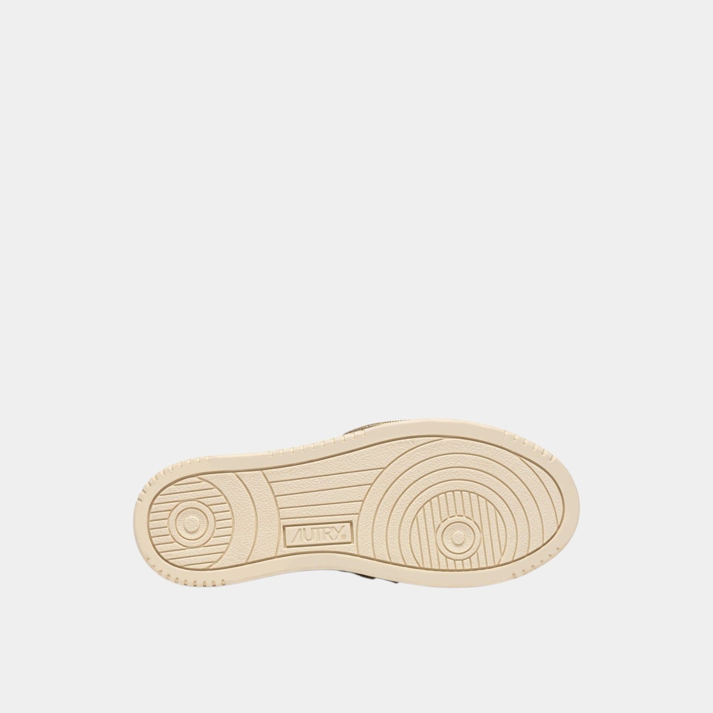 AUTRY Autry Sneakers Medalist in pelle e dettagli Lurex - Bianco - Hubert Humangoods