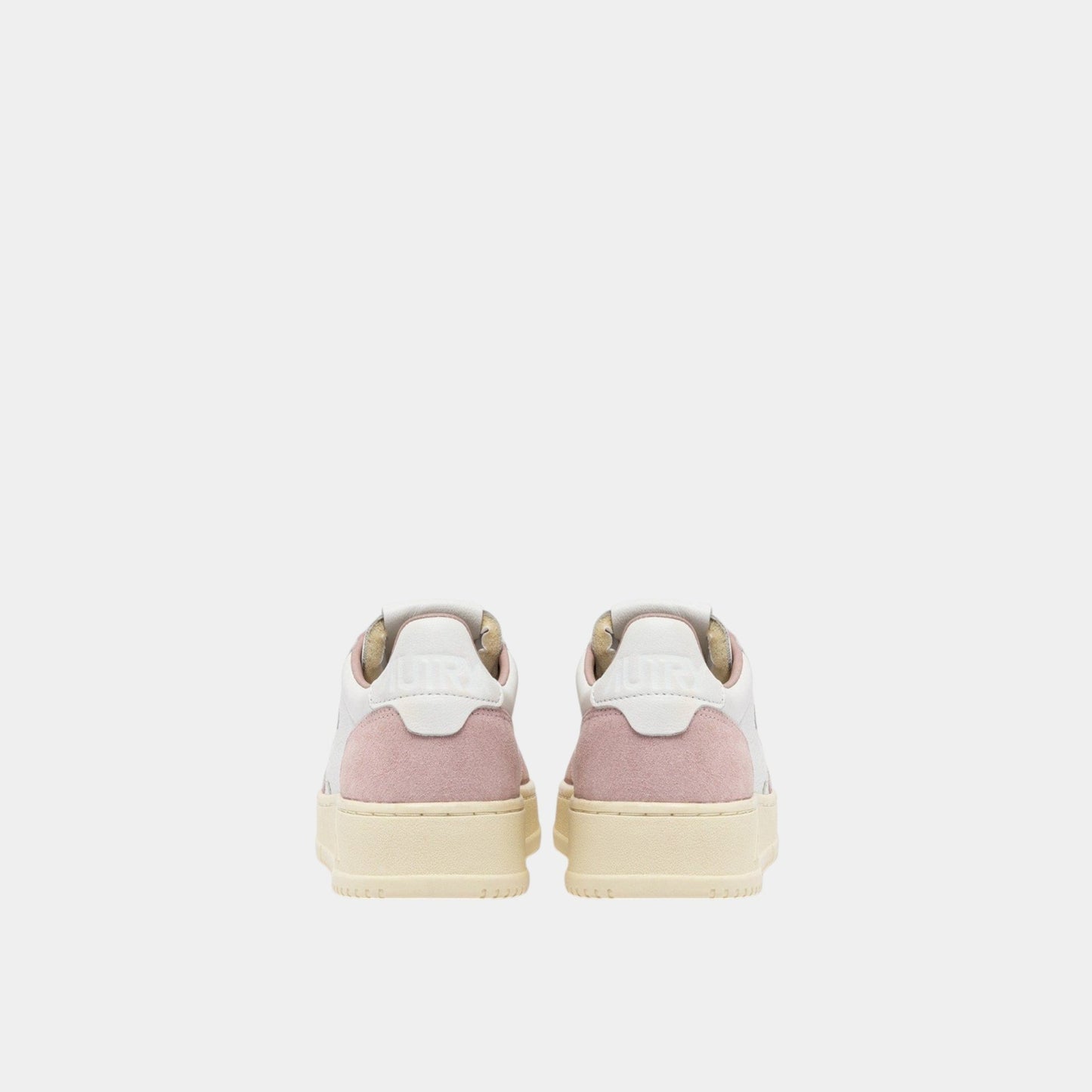 AUTRY Autry Sneakers Medalist in pelle e suede - Bianco/rosa - Hubert Humangoods