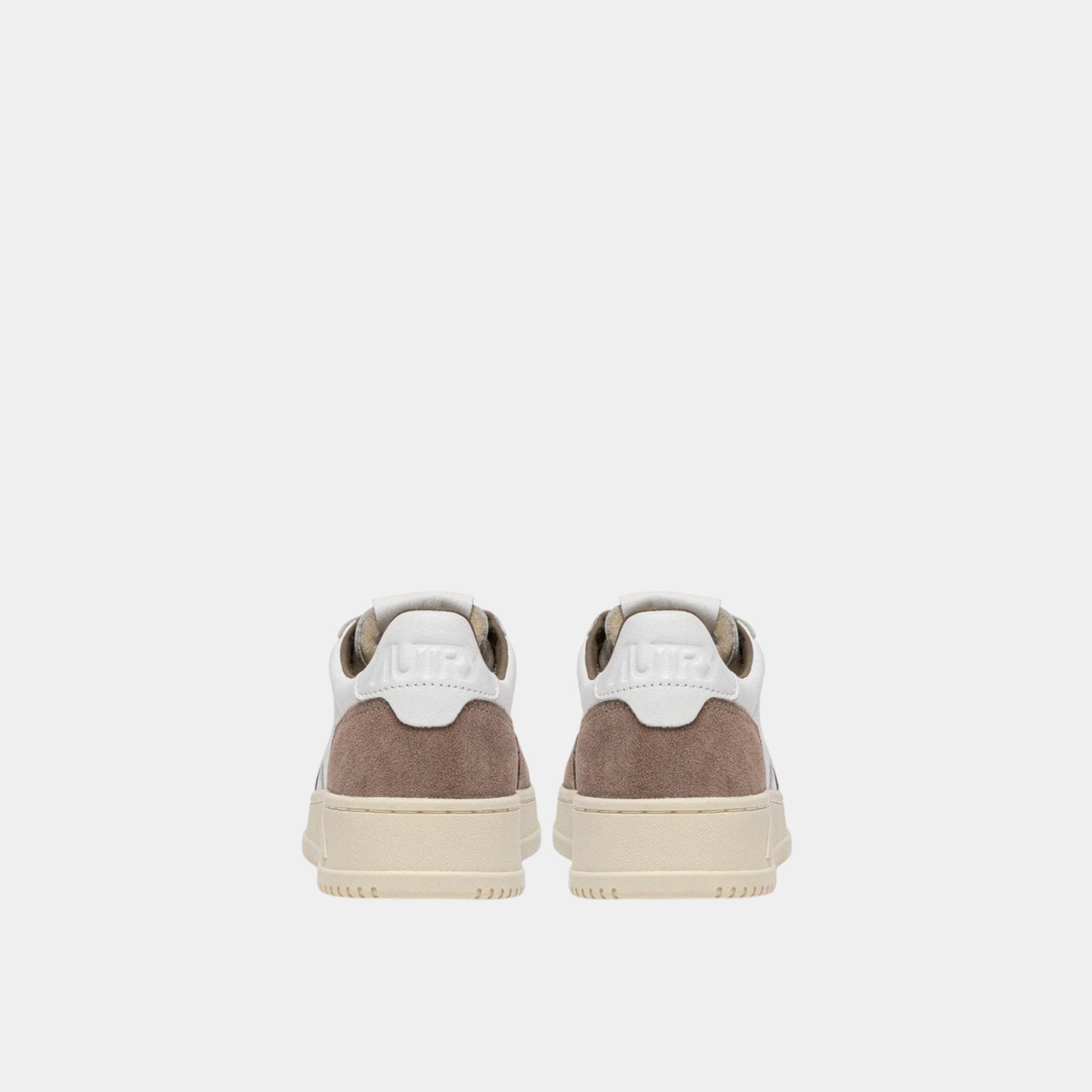 AUTRY Autry Sneakers Medalist in pelle e suede - Bianco/Tabacco - Hubert Humangoods