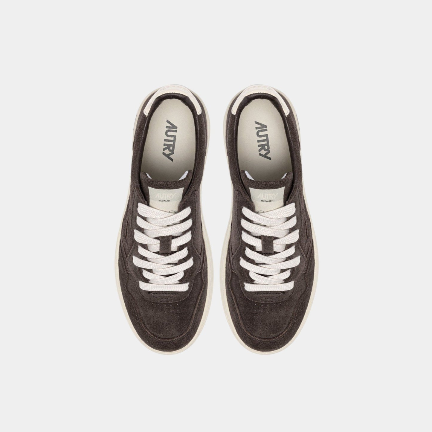 AUTRY Autry Sneakers Medalist in suede - Moka - Hubert Humangoods