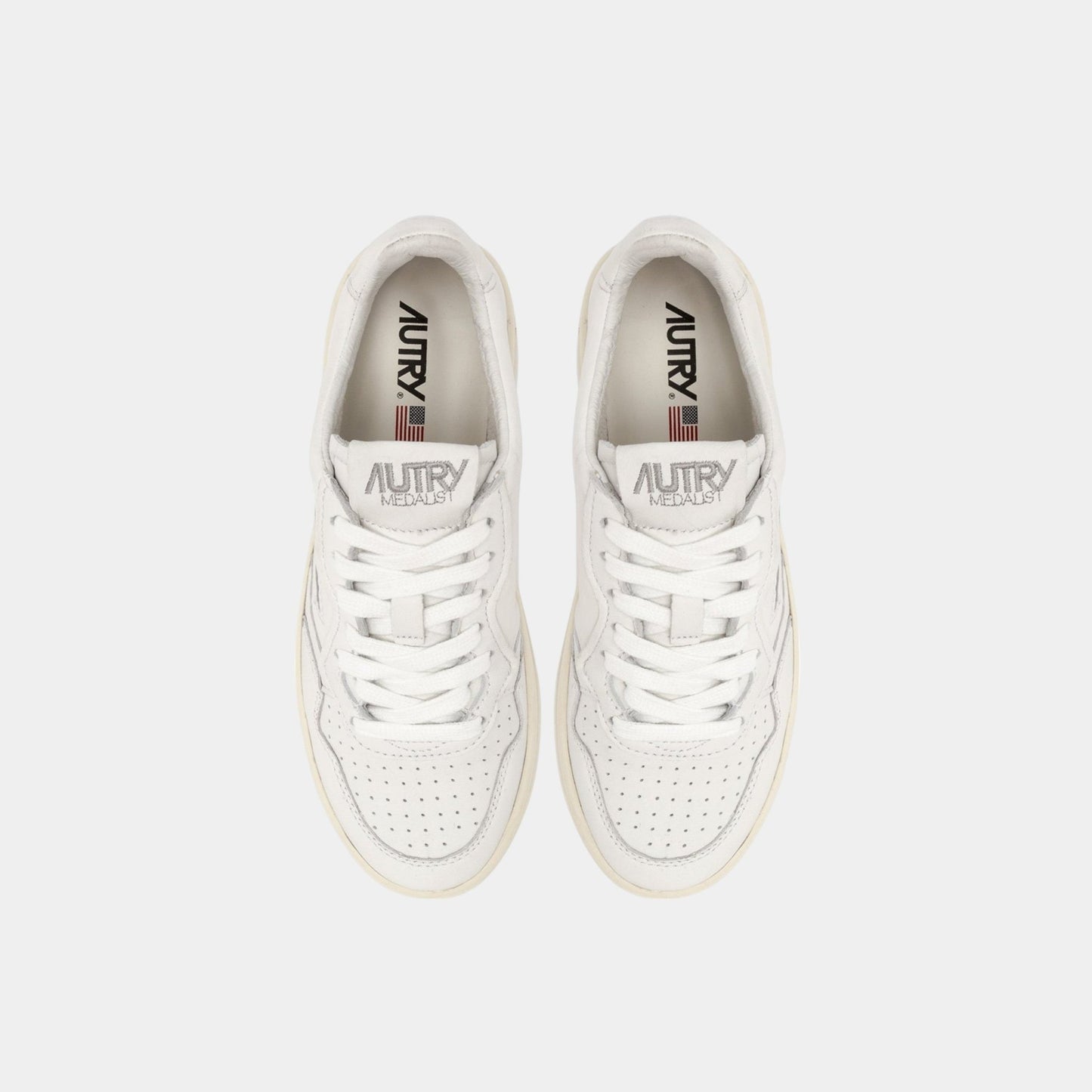 AUTRY Autry Sneakers Medalist Super Soft - Bianco - Hubert Humangoods