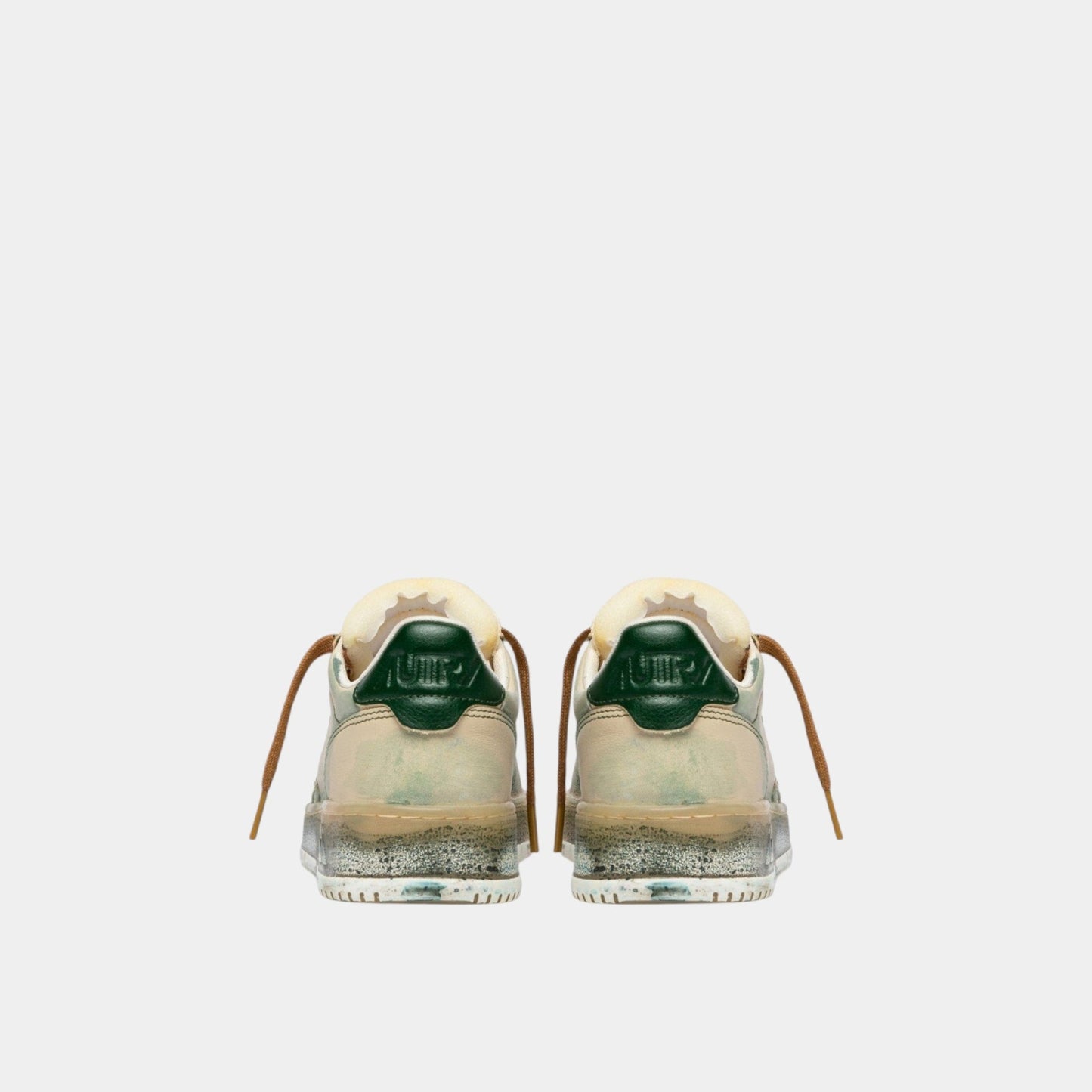 AUTRY Autry Sneakers Medalist Super Vintage - Panna/Verde - Hubert Humangoods