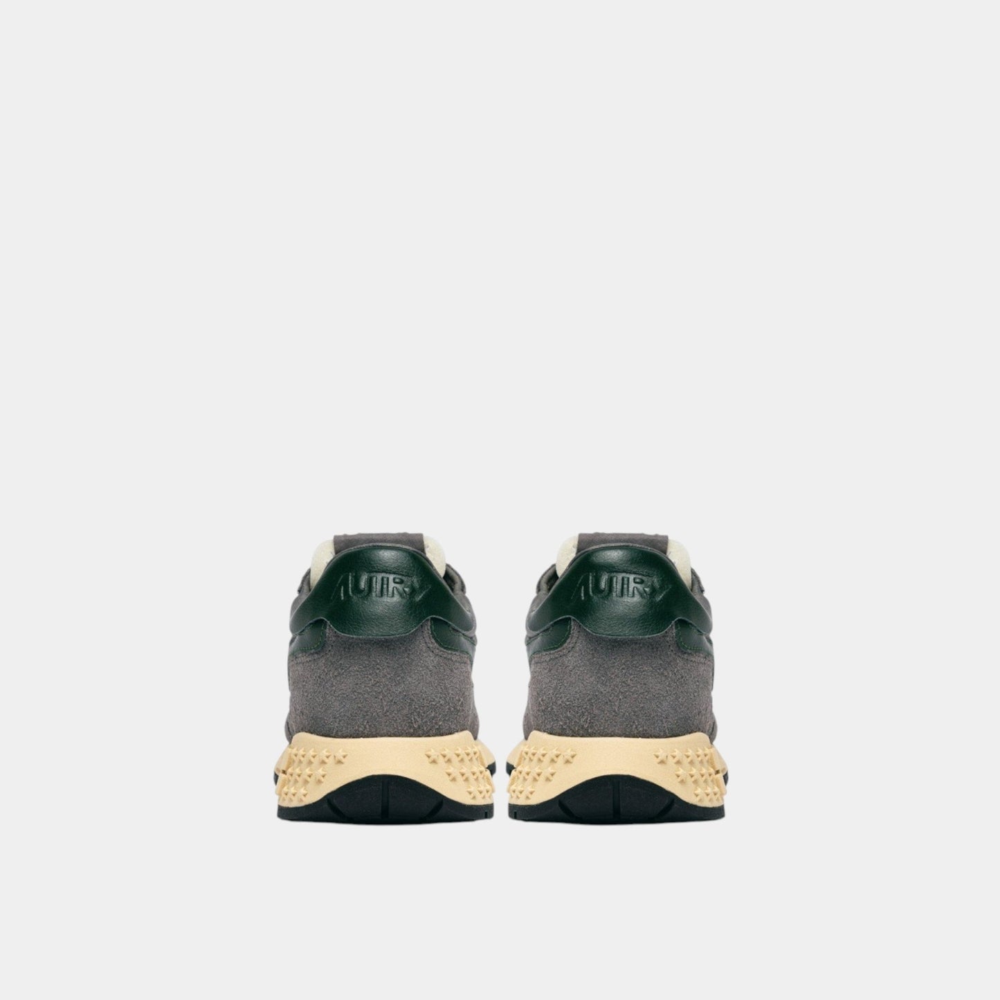 AUTRY Autry Sneakers Reelwind in Nylon e Suede - Grigio/Verde - Hubert Humangoods