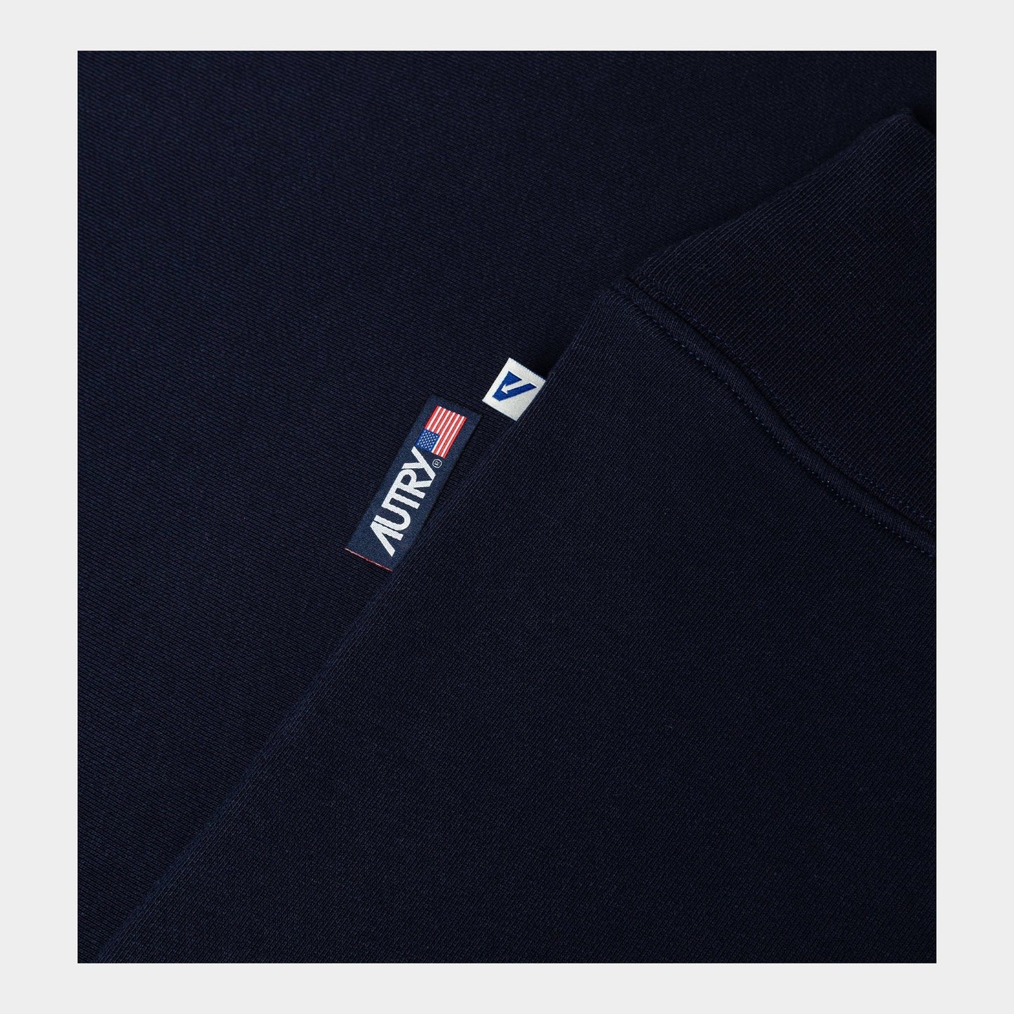 AUTRY Autry - Felpa girocollo in cotone - Blu - Hubert Humangoods