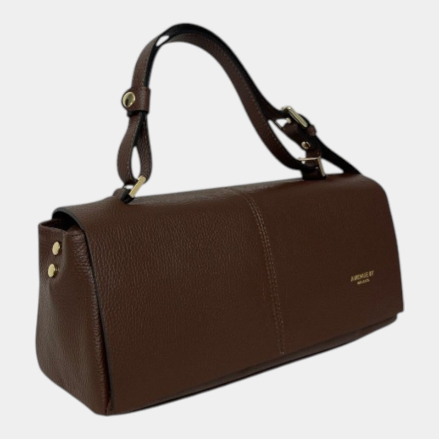 AVENUE 67 Avenue 67 Borsa Baguette Elettra in pelle - Marrone - Hubert Humangoods