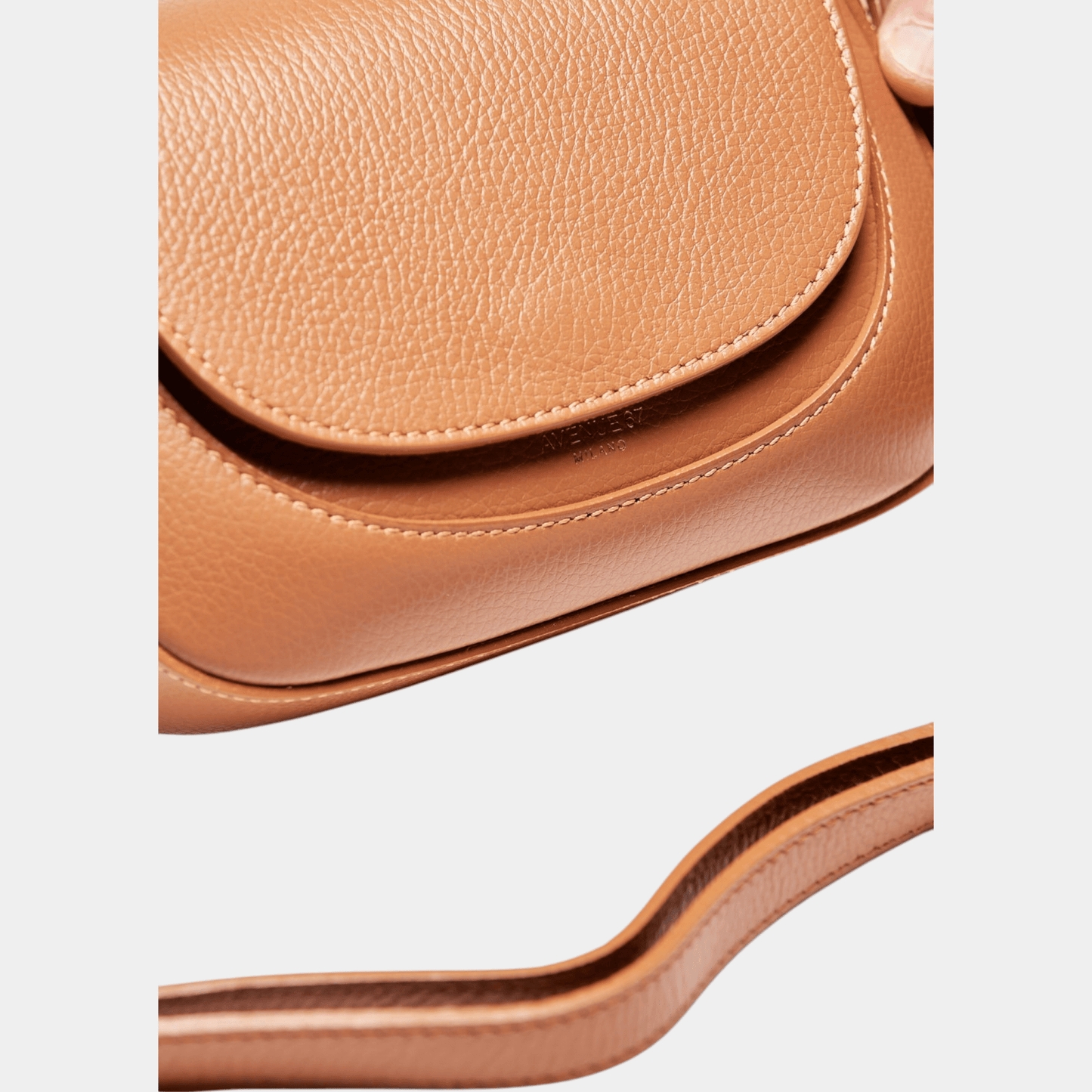AVENUE 67 Avenue 67 Borsa in pelle Scarlet - Cuoio - Hubert Humangoods