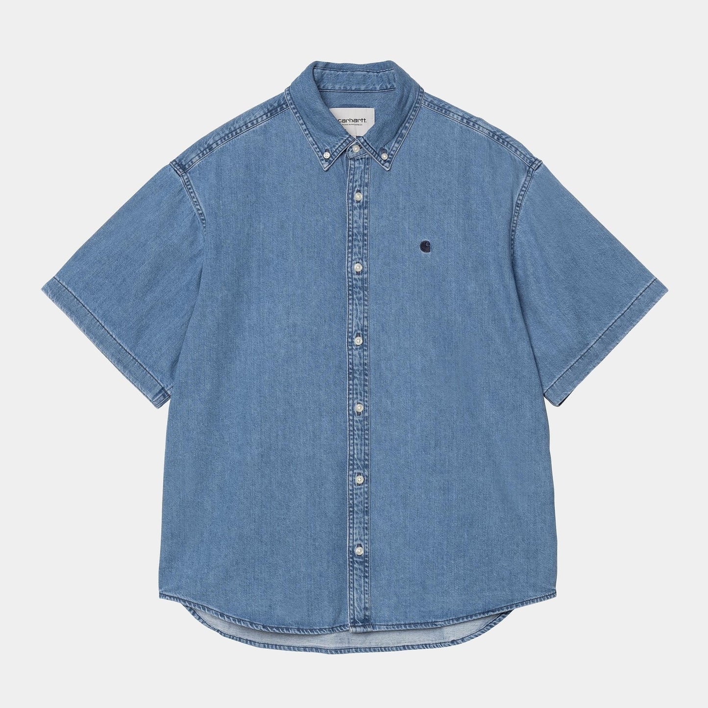 CARHARTT WIP Carhartt Wip Camiciotto Lucas - Denim Medio - Hubert Humangoods