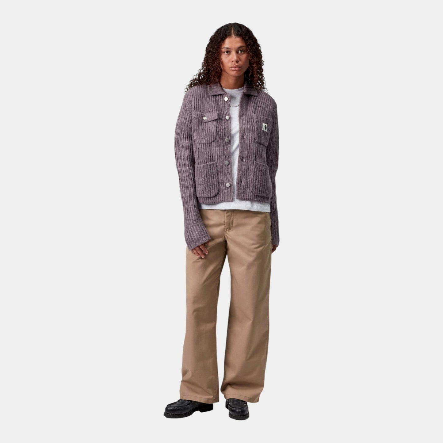 CARHARTT WIP Carhartt Wip Cardigan W' Michigan - Malva - Hubert Humangoods