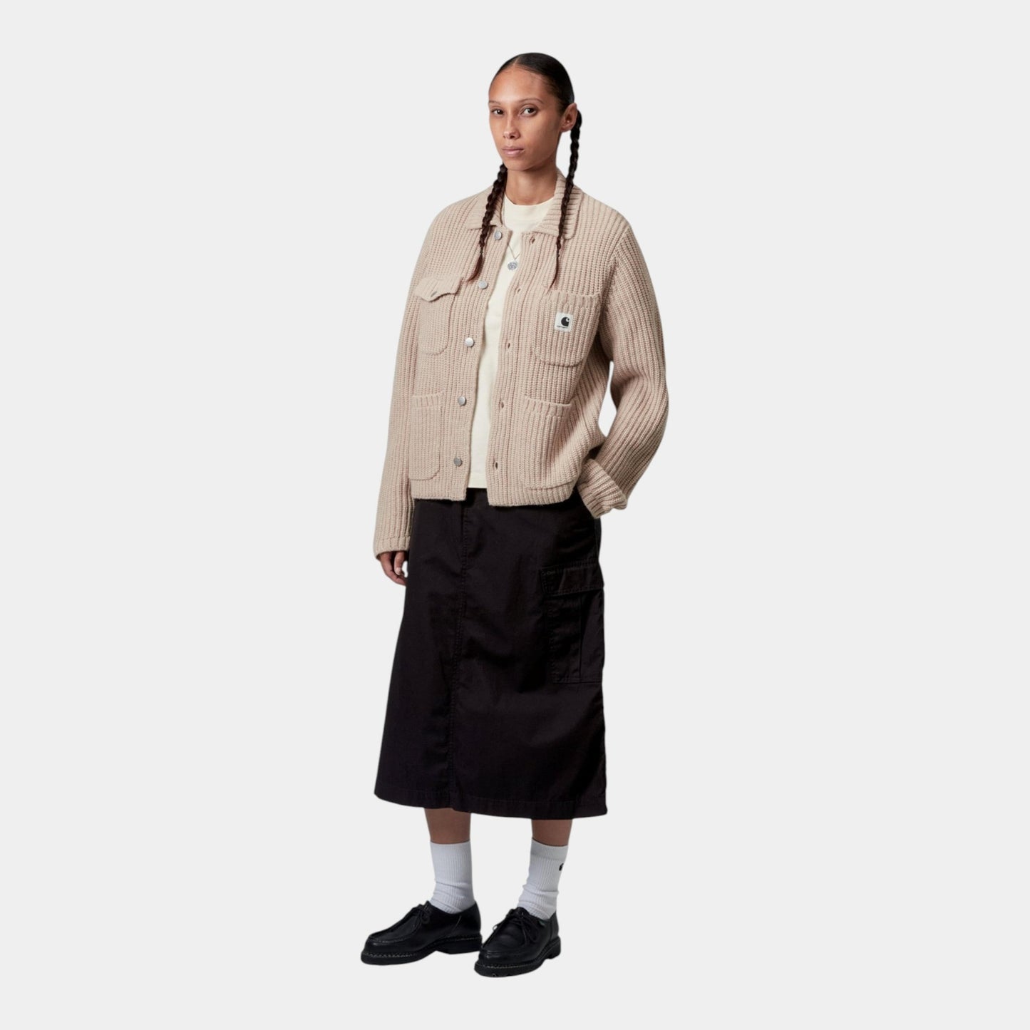 CARHARTT WIP Carhartt Wip Cardigan W' Michigan - Naturale - Hubert Humangoods