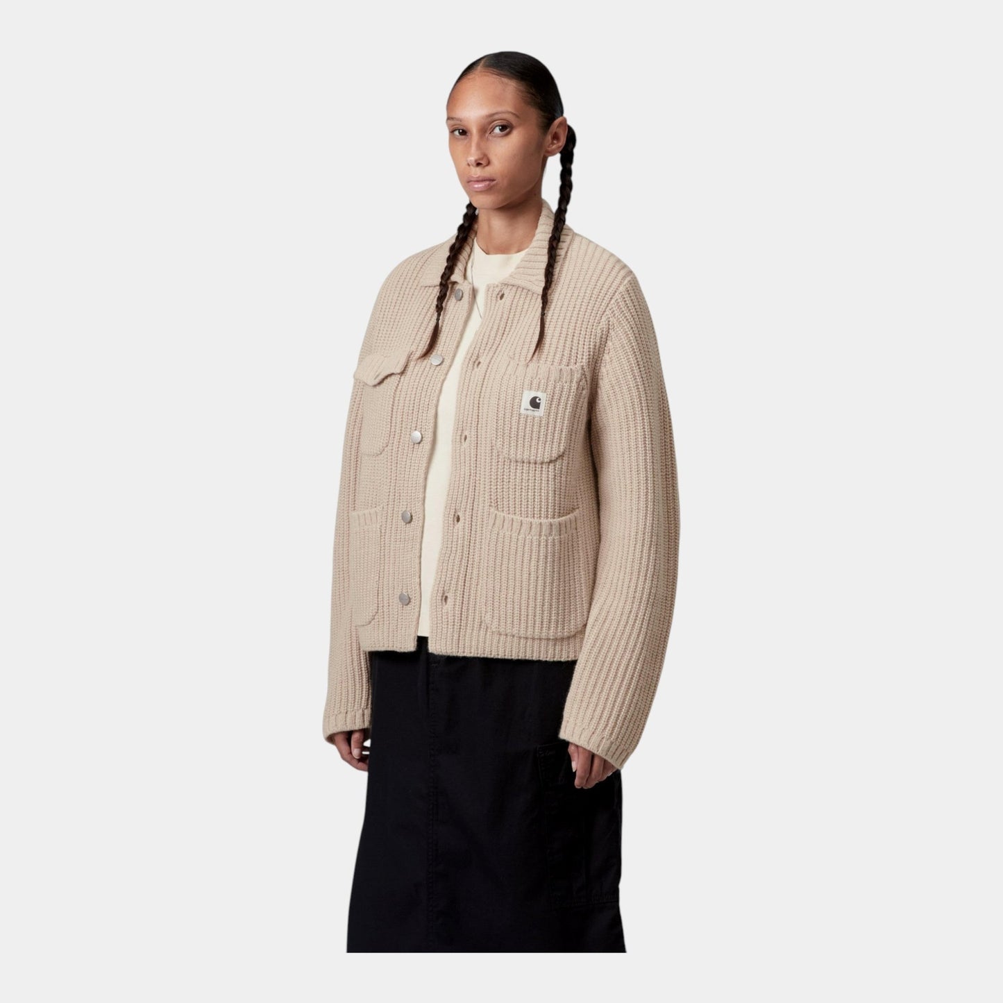 CARHARTT WIP Carhartt Wip Cardigan W' Michigan - Naturale - Hubert Humangoods