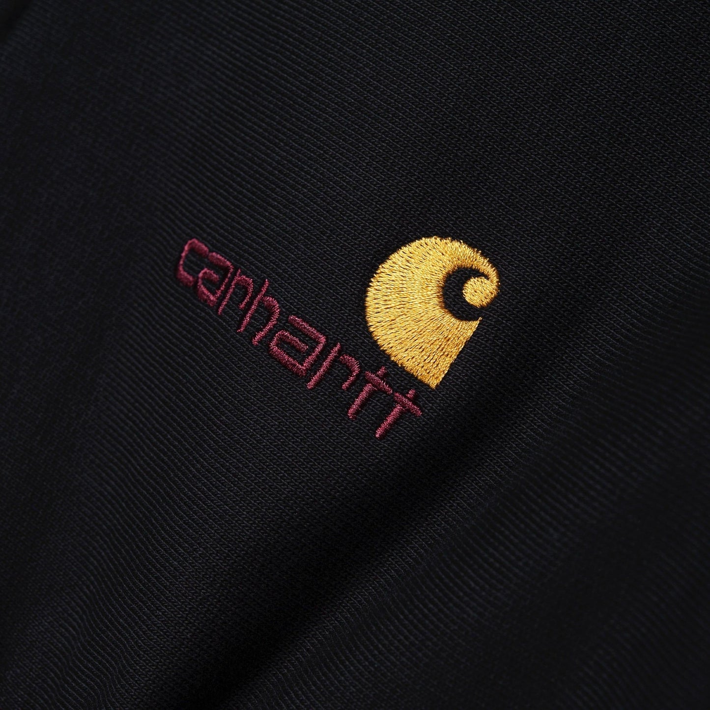 CARHARTT WIP Carhartt Wip Felpa Mezza zip - Nero - Hubert Humangoods