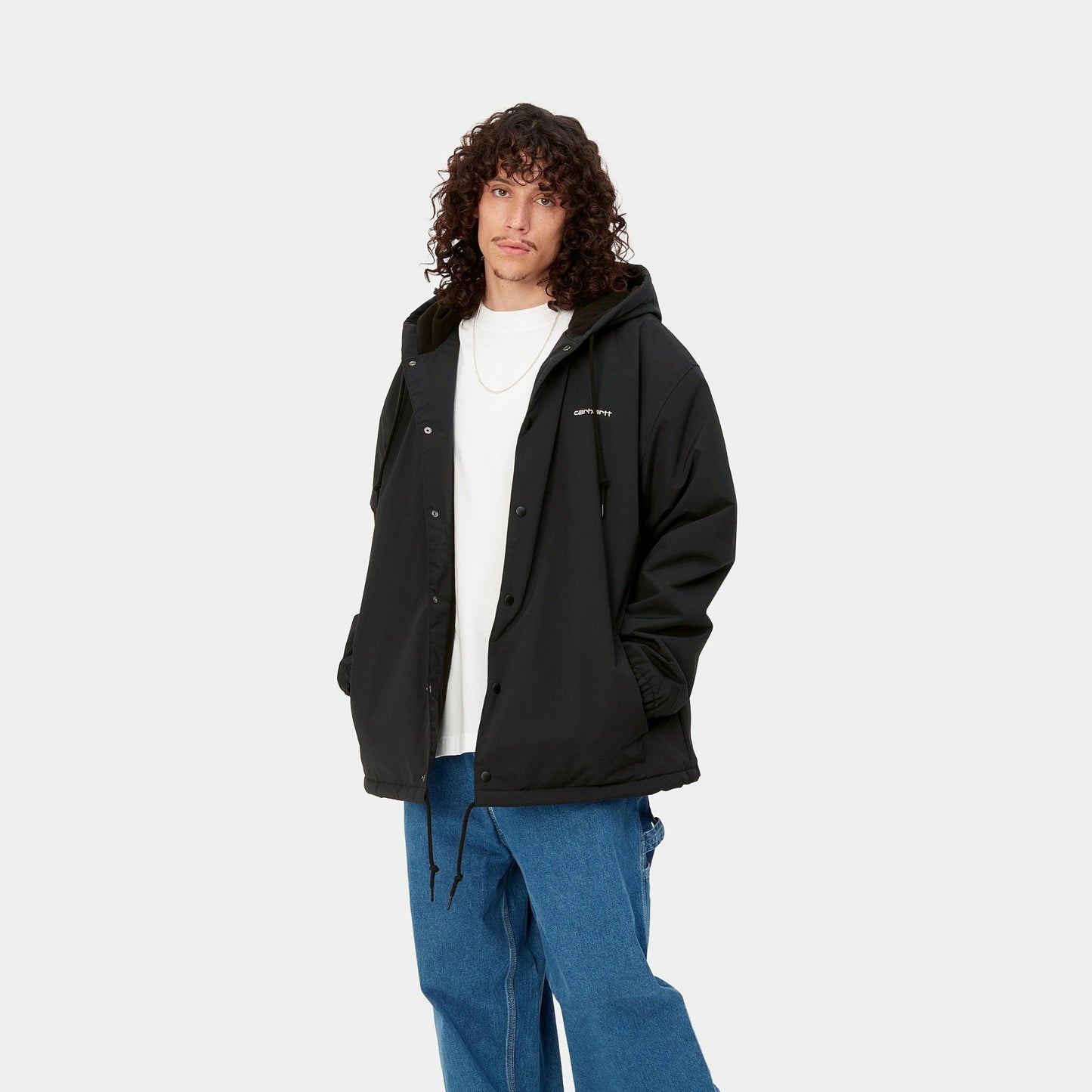CARHARTT WIP Carhartt Wip Giubbotto Coach - Nero - Hubert Humangoods