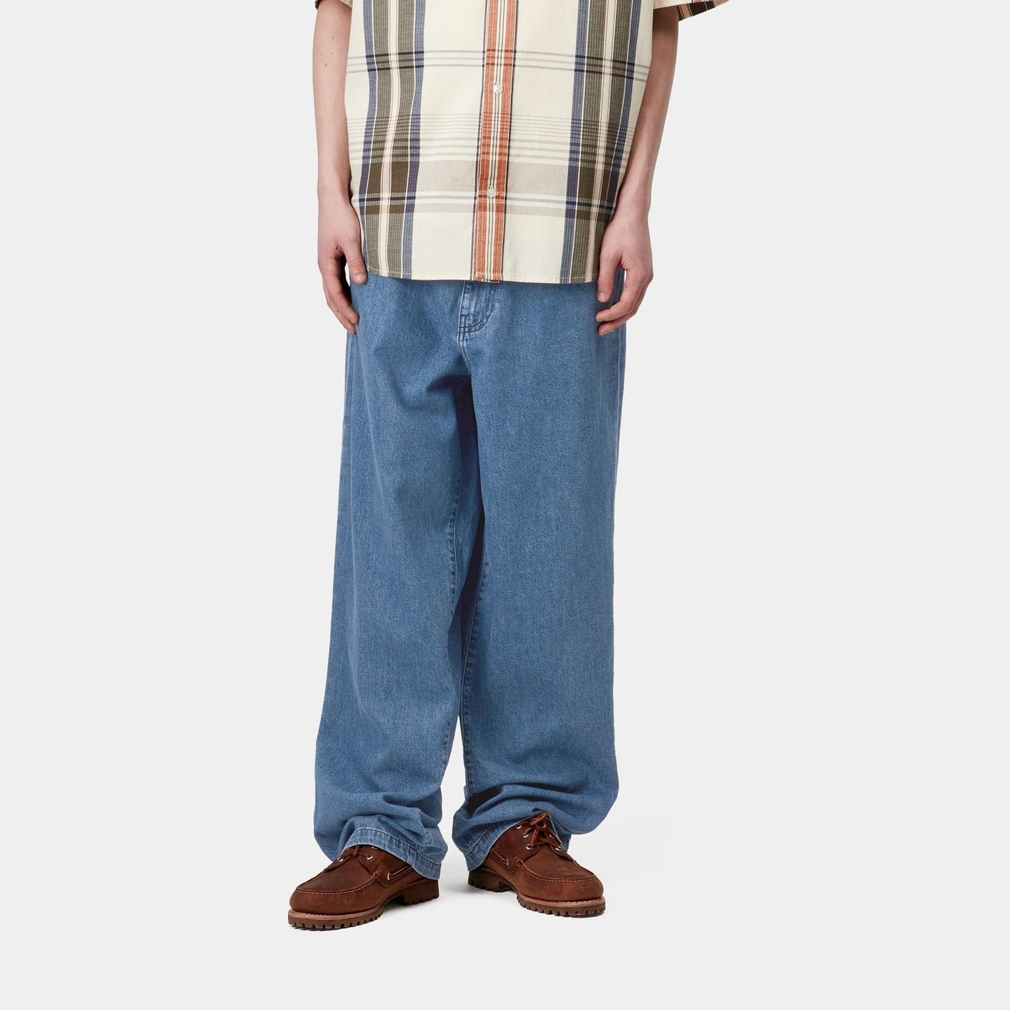 CARHARTT WIP Carhartt Wip Jeans leggeri Lucas - Denim Chiaro - Hubert Humangoods