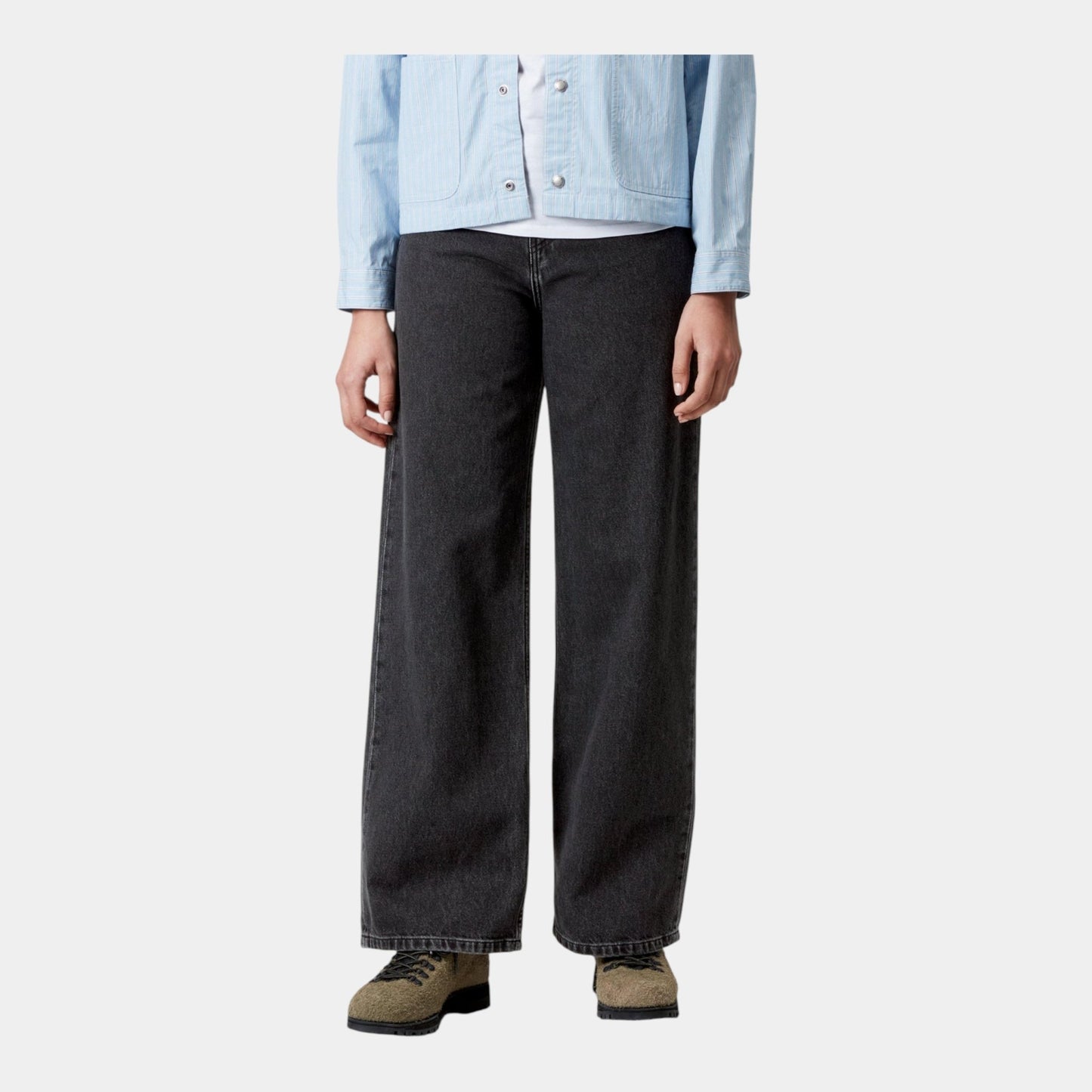 CARHARTT WIP Carhartt Wip Jeans W' Jane - Nero Heavy stone wash - Hubert Humangoods