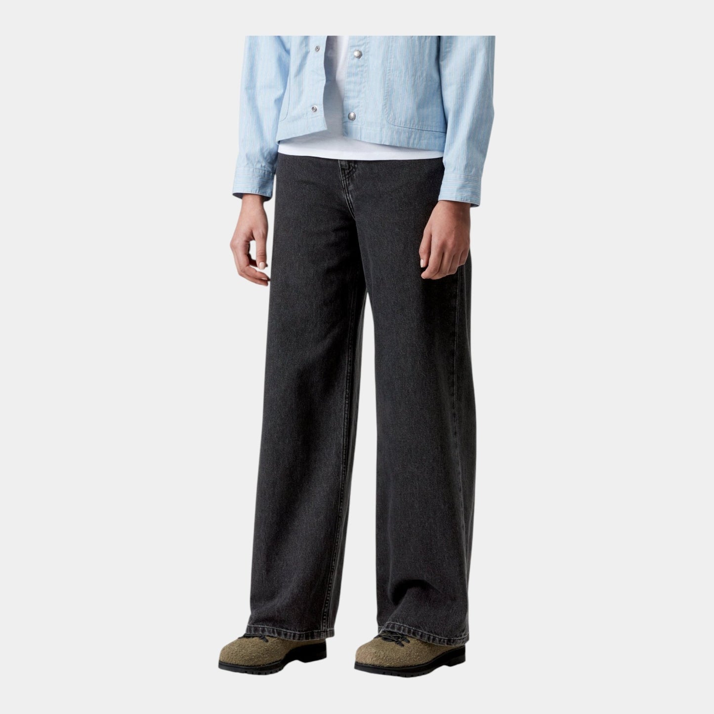 CARHARTT WIP Carhartt Wip Jeans W' Jane - Nero Heavy stone wash - Hubert Humangoods