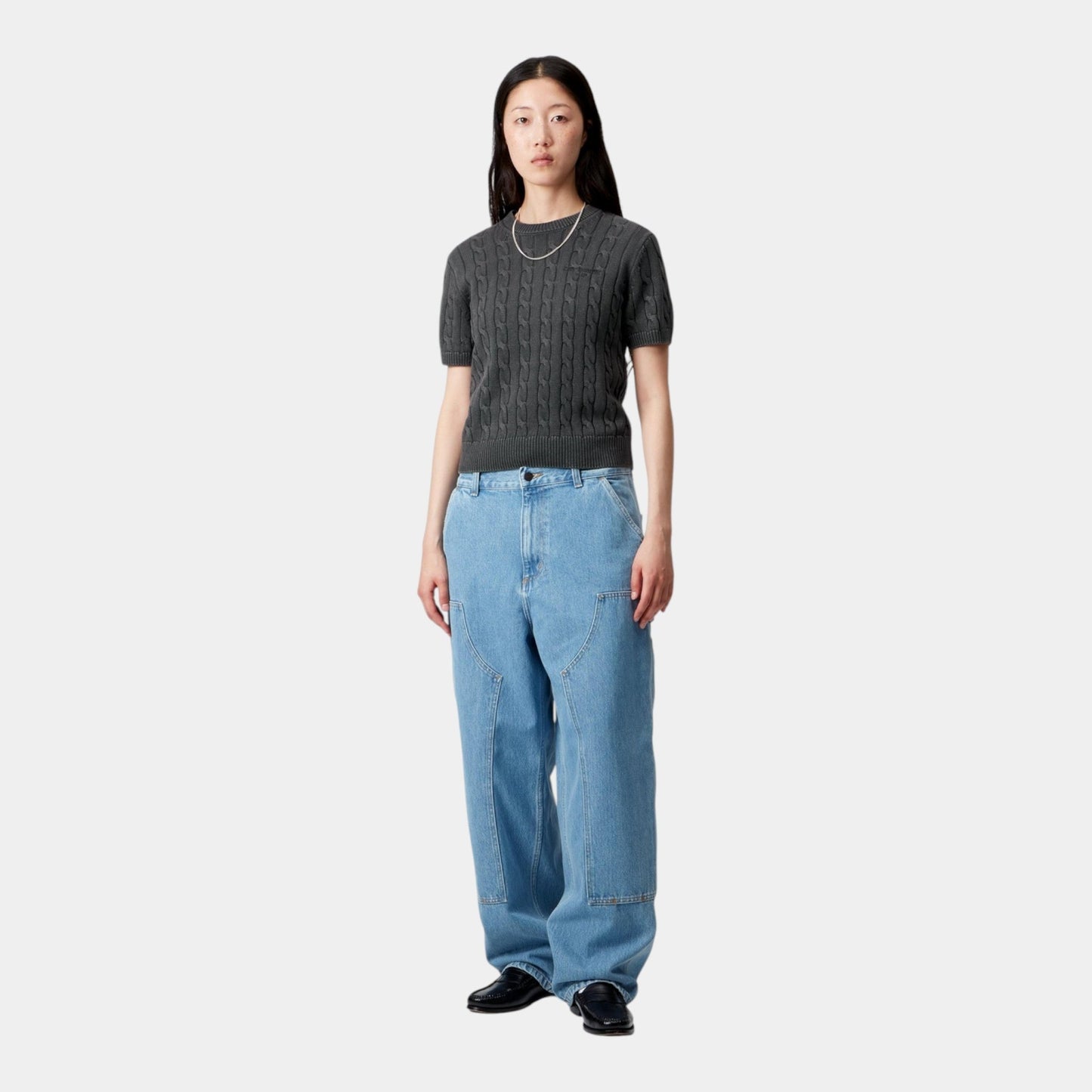 CARHARTT WIP Carhartt Wip Maglia W' Carter - Antracite - Hubert Humangoods