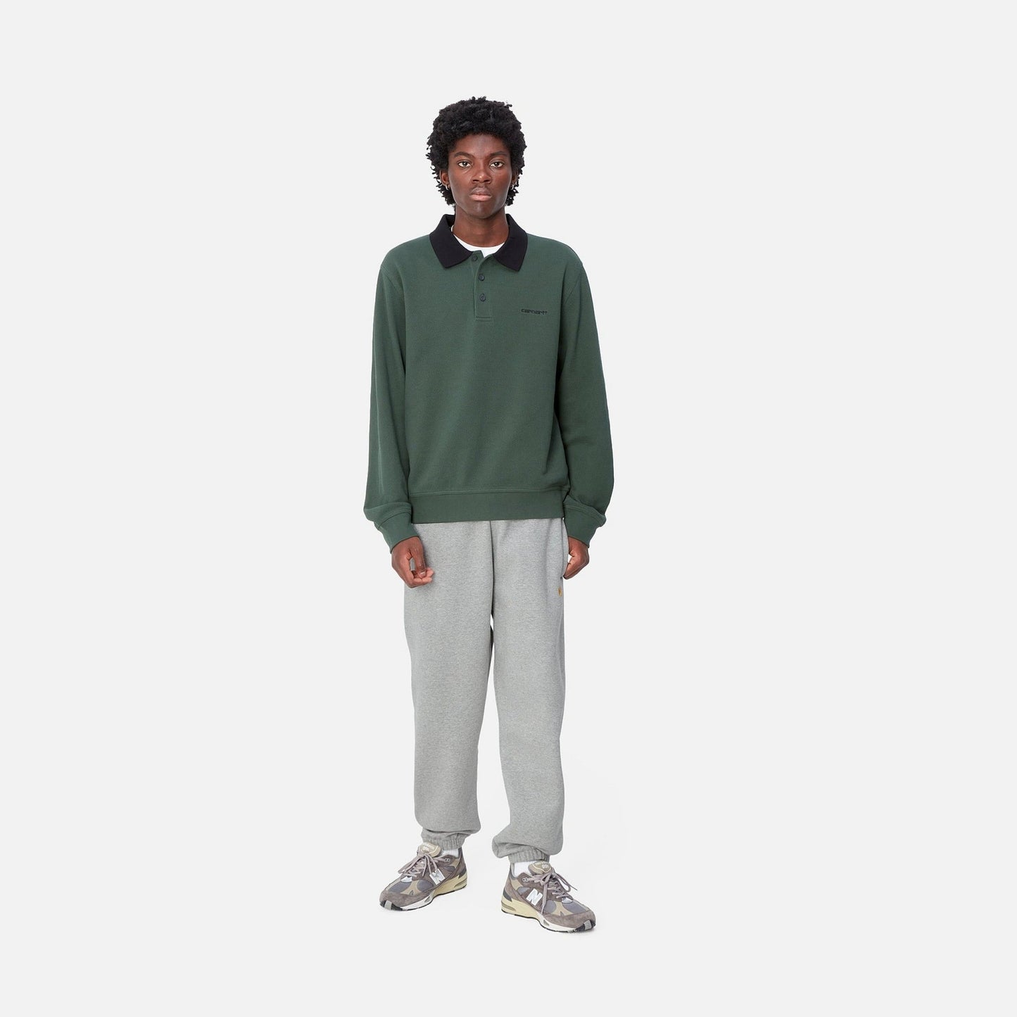 CARHARTT WIP Carhartt Wip Pantaloni in felpa Chase - Grigio - Hubert Humangoods