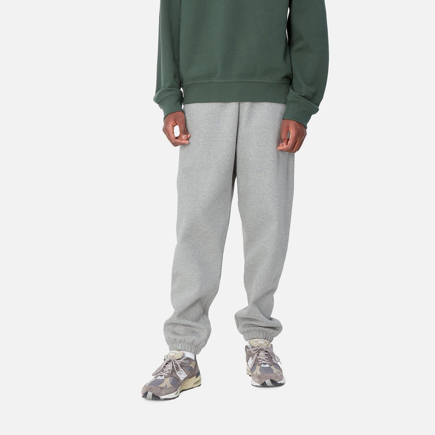 CARHARTT WIP Carhartt Wip Pantaloni in felpa Chase - Grigio - Hubert Humangoods