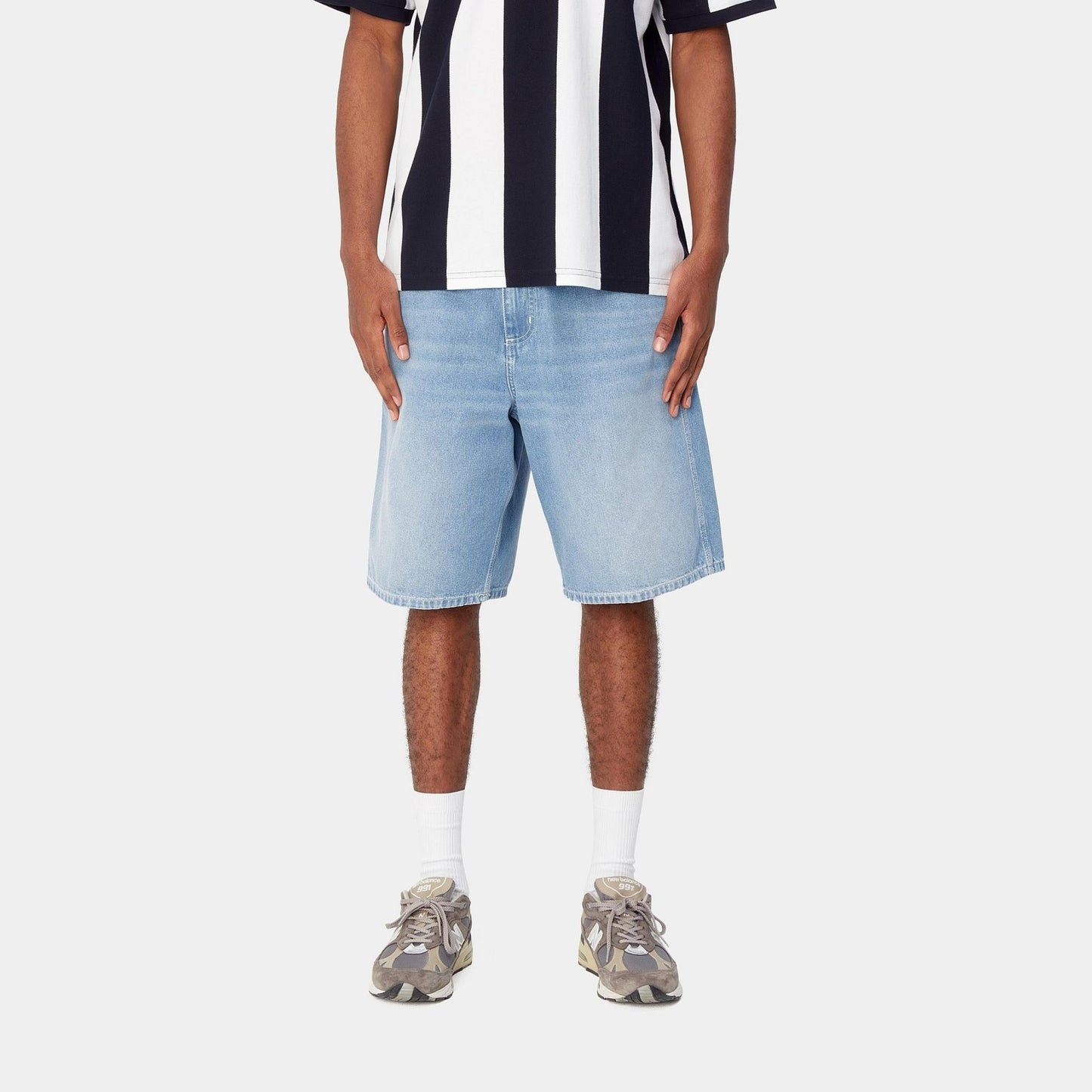 CARHARTT WIP Carhartt Wip Shorts in Denim Simple - Blu chiaro - Hubert Humangoods