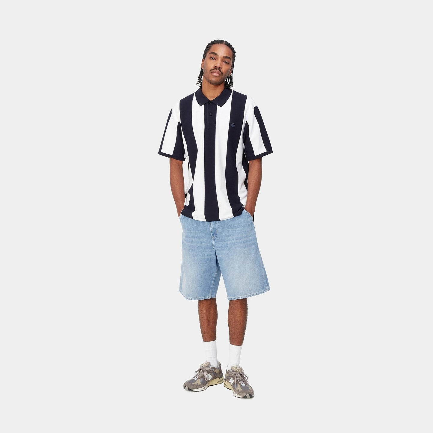 CARHARTT WIP Carhartt Wip Shorts in Denim Simple - Blu chiaro - Hubert Humangoods