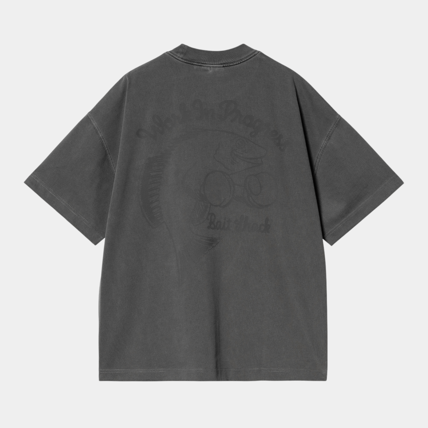 CARHARTT WIP Carhartt Wip T-shirt Bait Shack - Nero lavato - Hubert Humangoods