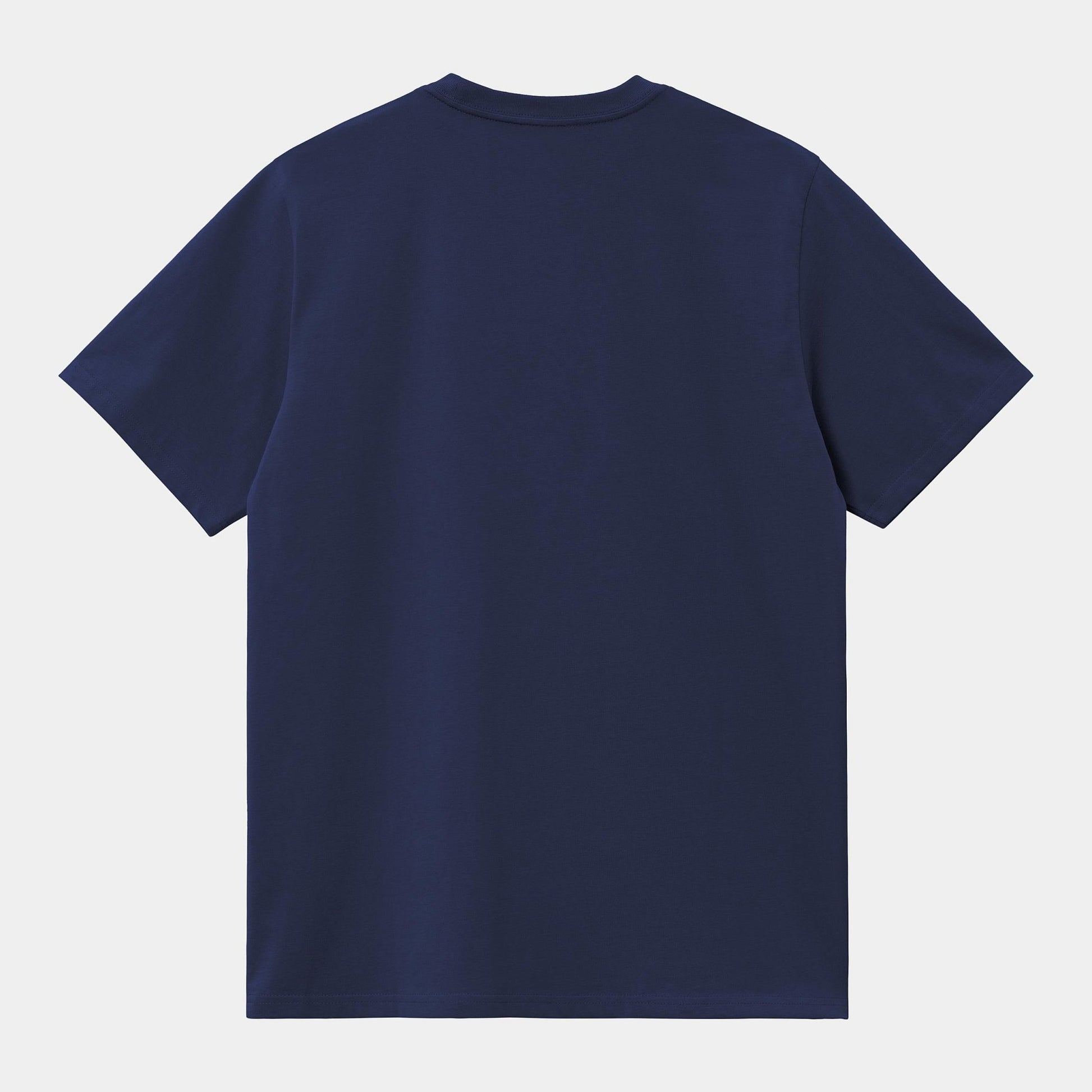 CARHARTT WIP Carhartt Wip T-Shirt Script Embroidery - Blu/Giallo - Hubert Humangoods