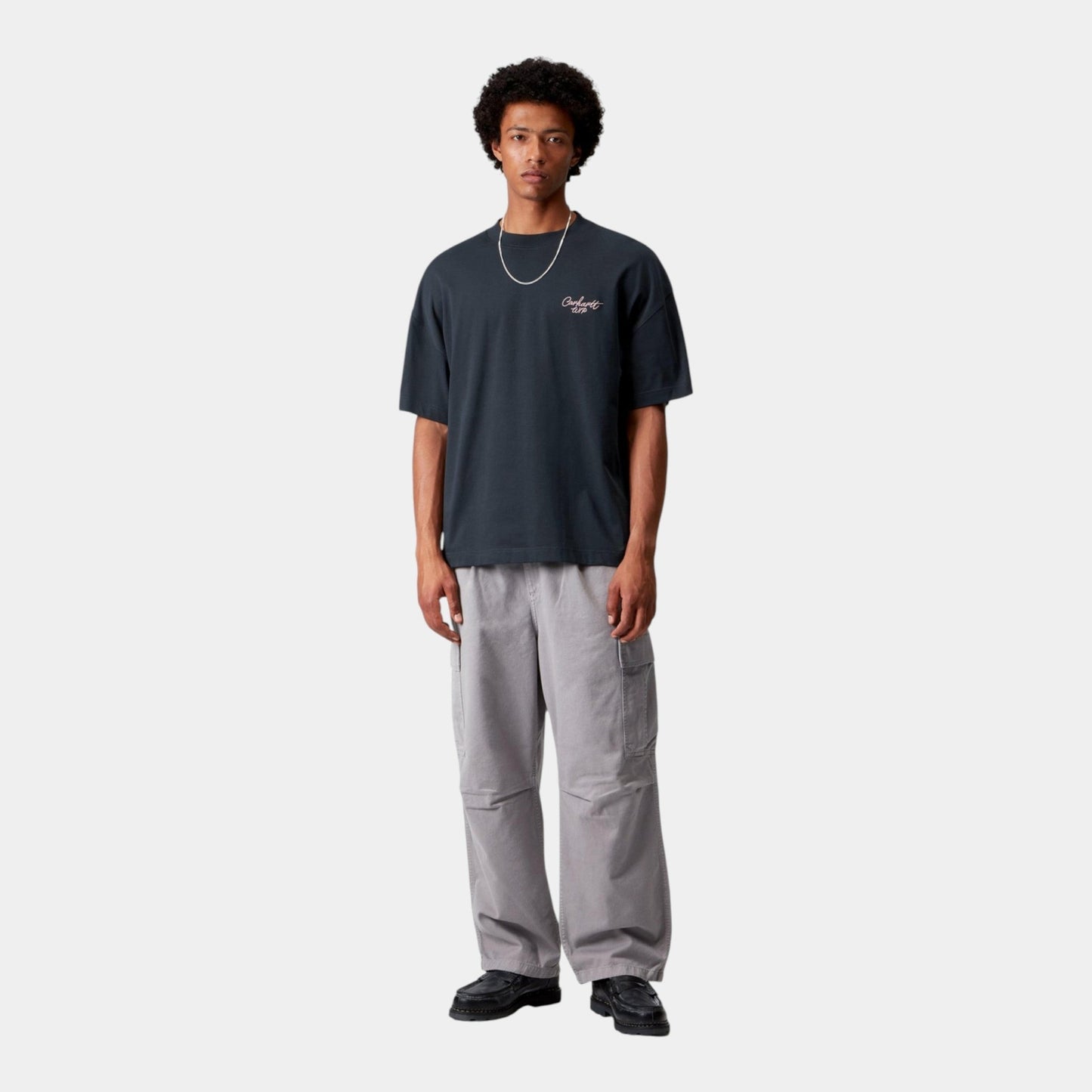 CARHARTT WIP Carhartt Wip T-Shirt Signature - Blu - Hubert Humangoods