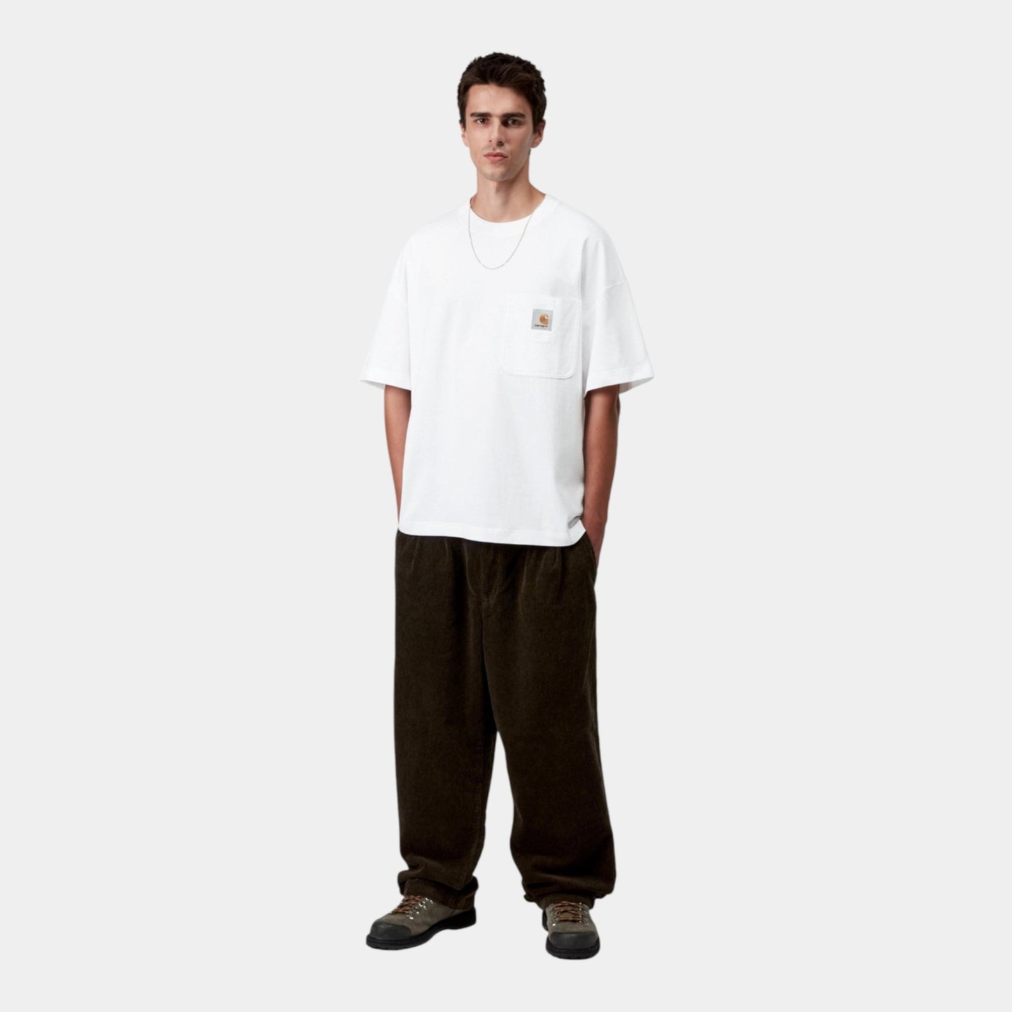 CARHARTT WIP Carhartt Wip T-shirt Work - Bianco - Hubert Humangoods