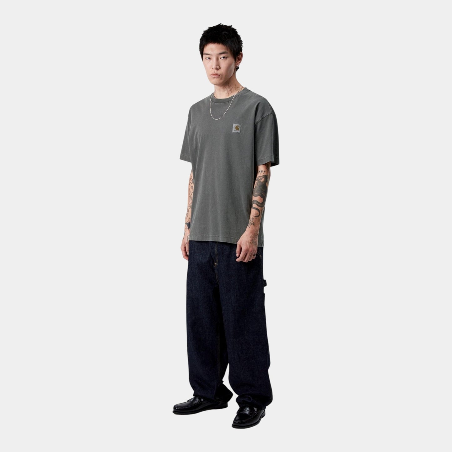 CARHARTT WIP Carhartt Wip Vista T-Shirt - Nero Lavato - Hubert Humangoods