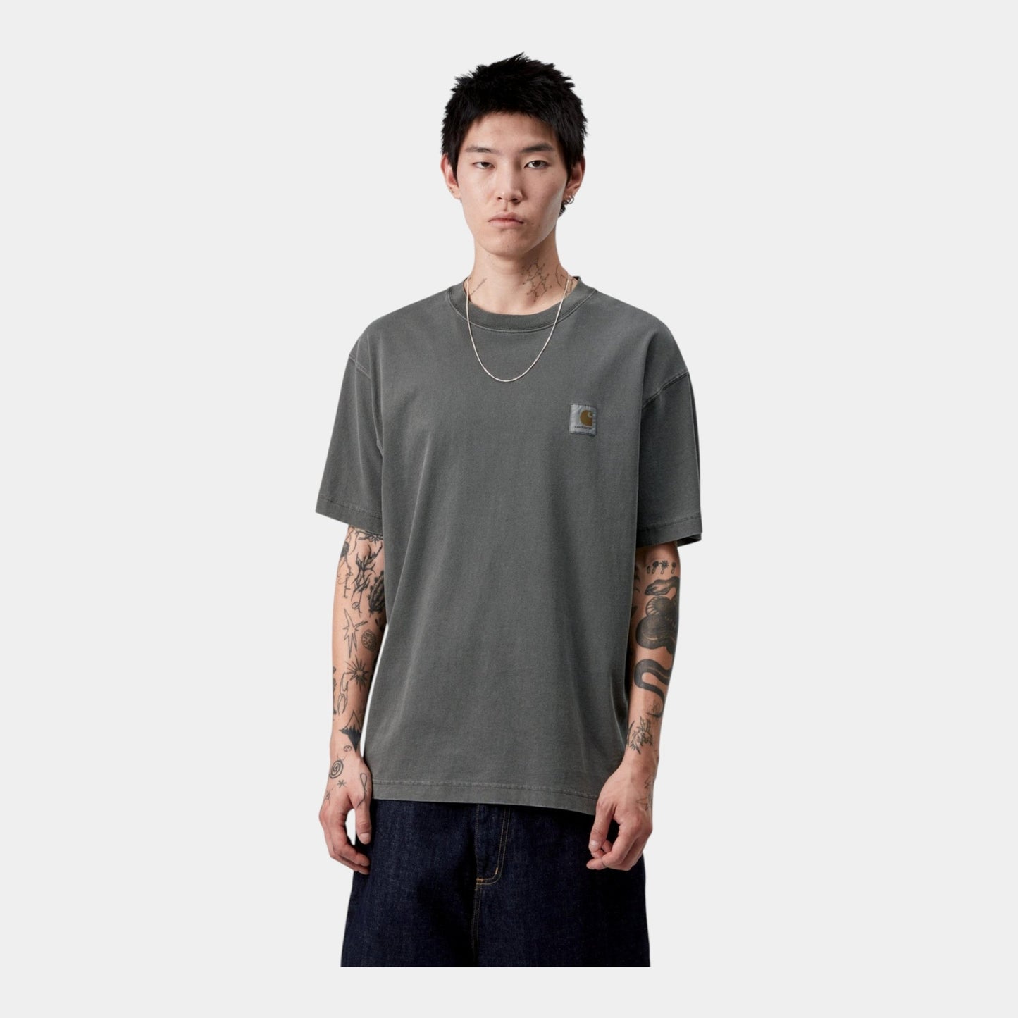 CARHARTT WIP Carhartt Wip Vista T-Shirt - Nero Lavato - Hubert Humangoods