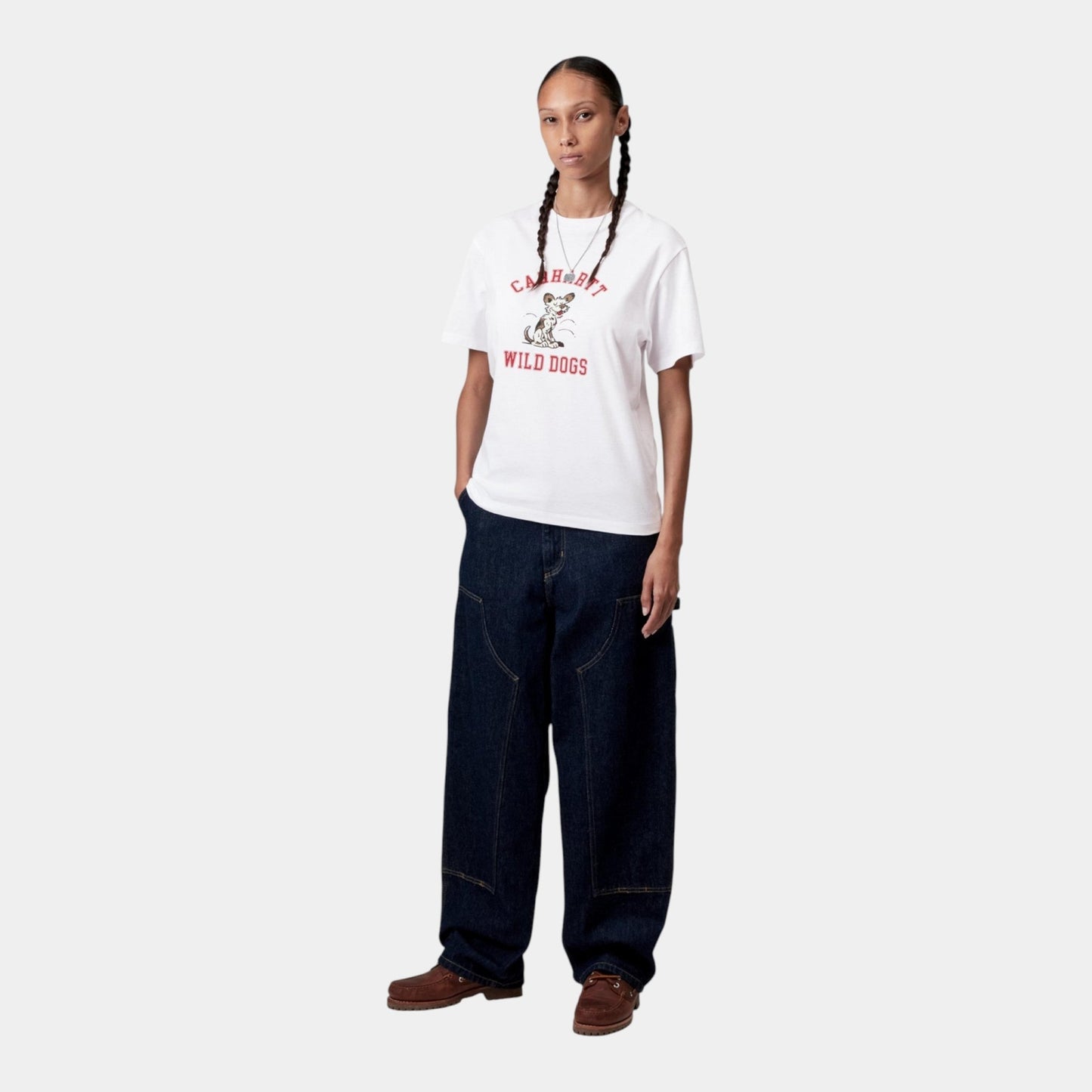 CARHARTT WIP Carhartt Wip W' Wild Dog T-shirt - Bianco - Hubert Humangoods