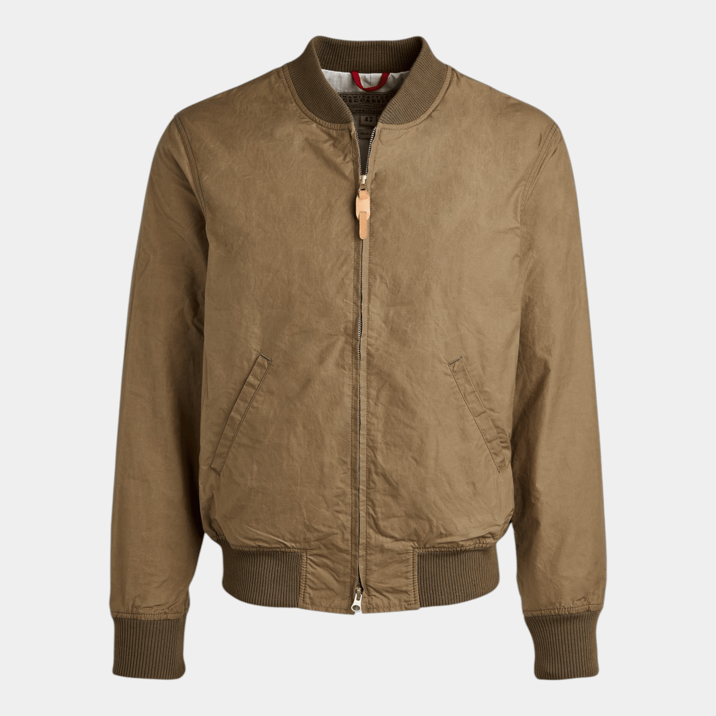 MANIFATTURA CECCARELLI Manifattura Ceccarelli Bomber 6020 - DarkTan - Hubert Humangoods