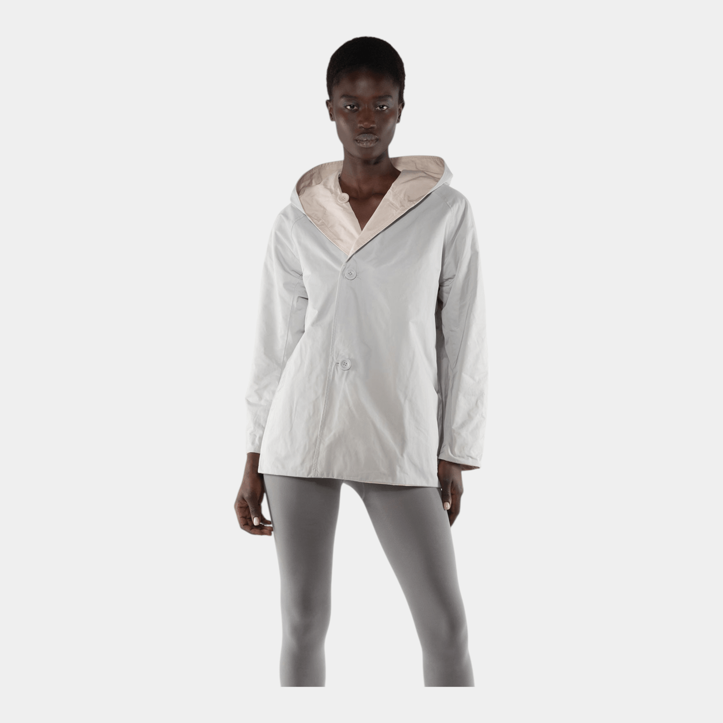 OOF WEAR Oof Wear Giacca reversibile 9411 - Panna/Grigio - Hubert Humangoods
