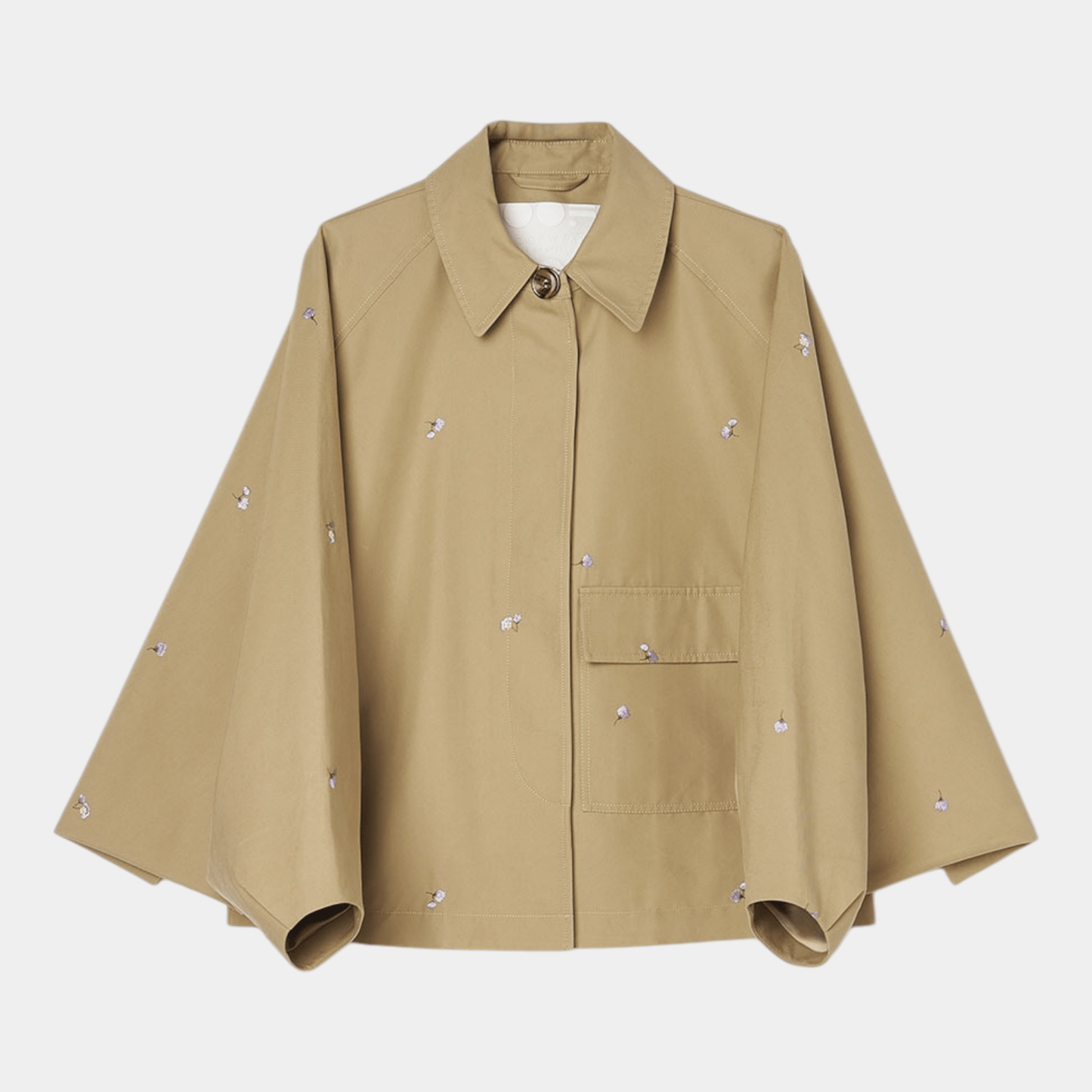 OOF WEAR Oof Wear Trench modulare con ricami - Beige - Hubert Humangoods