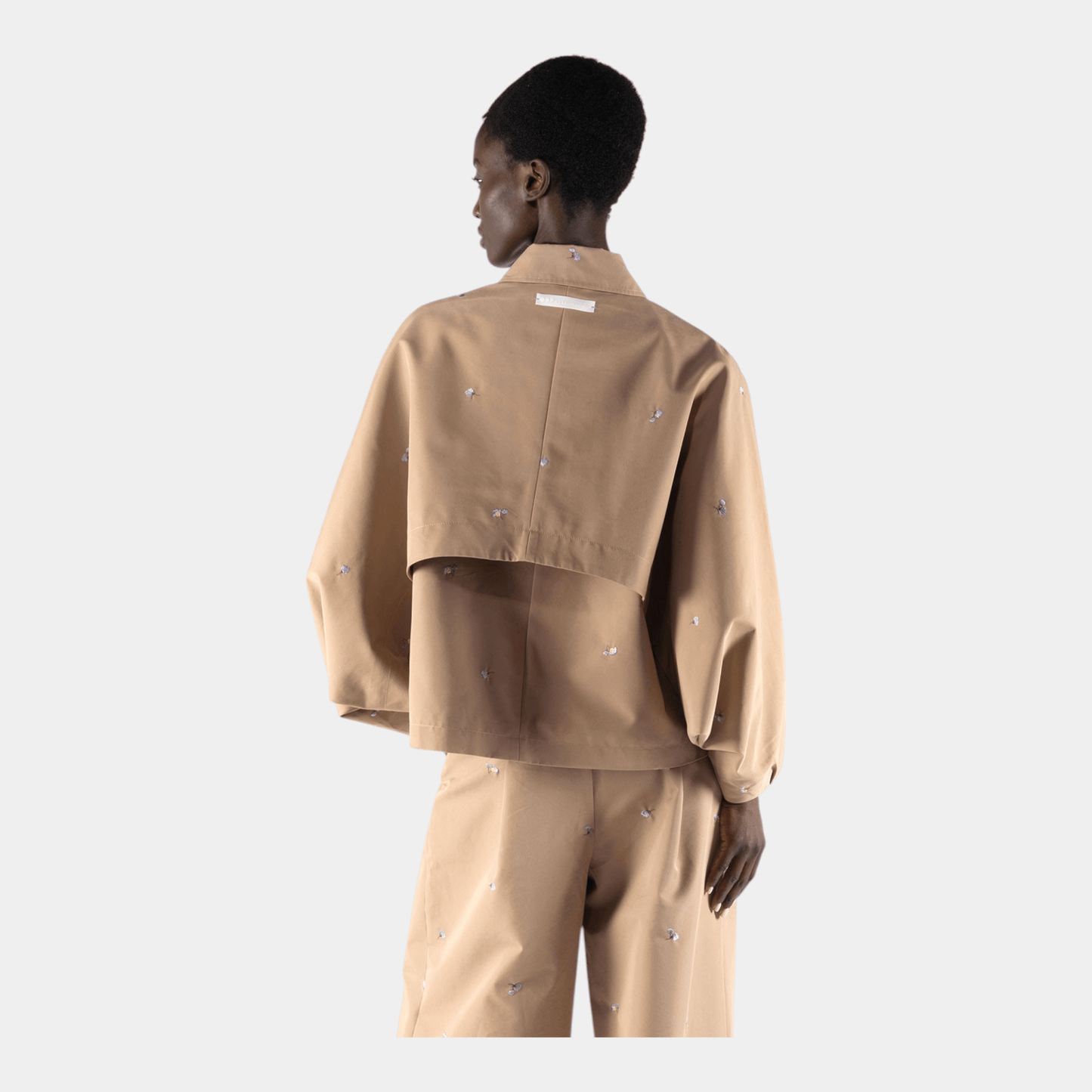 OOF WEAR Oof Wear Trench modulare con ricami - Beige - Hubert Humangoods