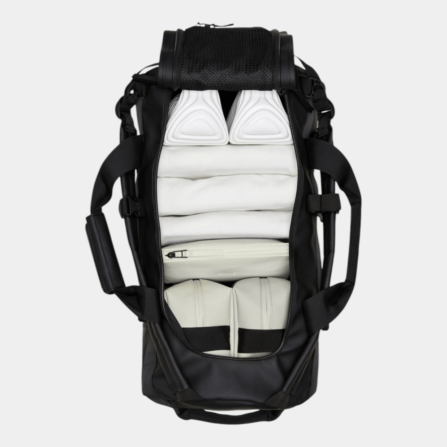 RAINS Rains Borsone Texel Duffle - Nero - Hubert Humangoods