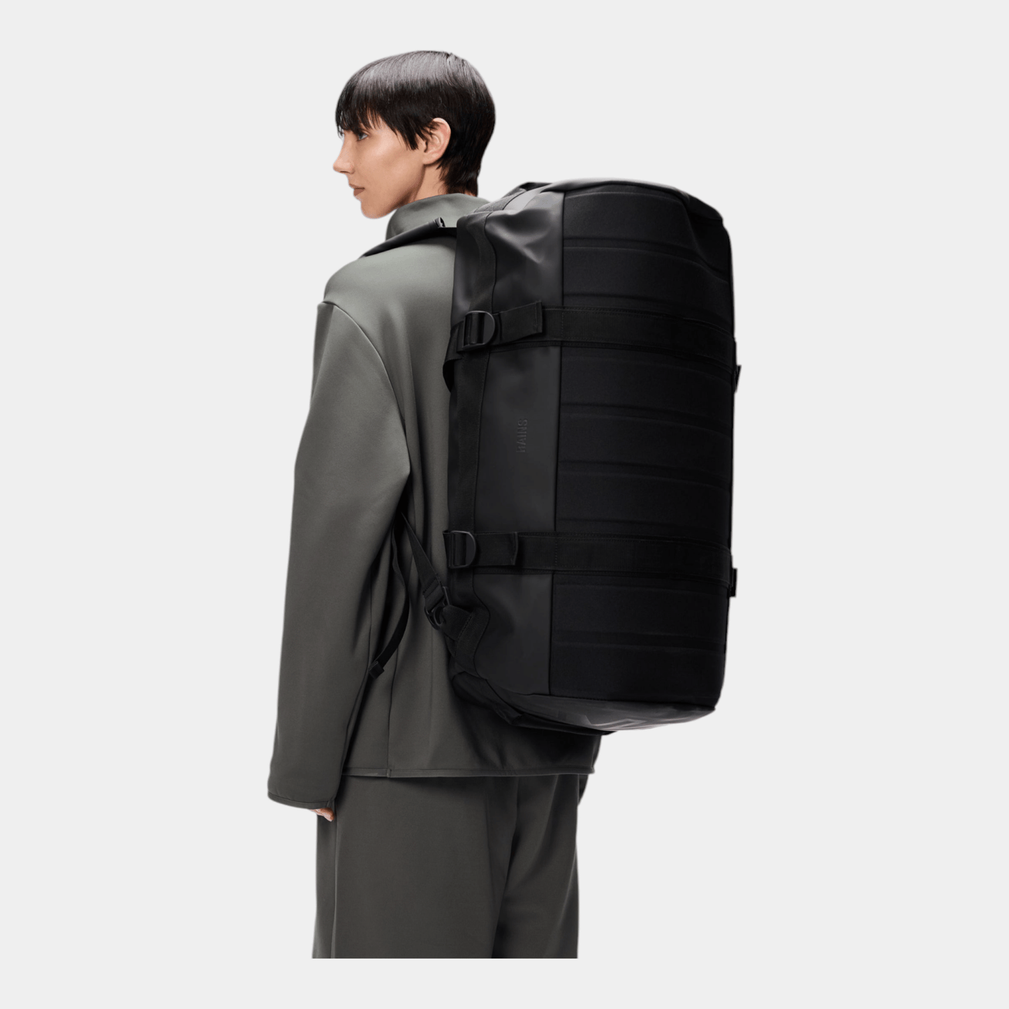 RAINS Rains Borsone Texel Duffle - Nero - Hubert Humangoods