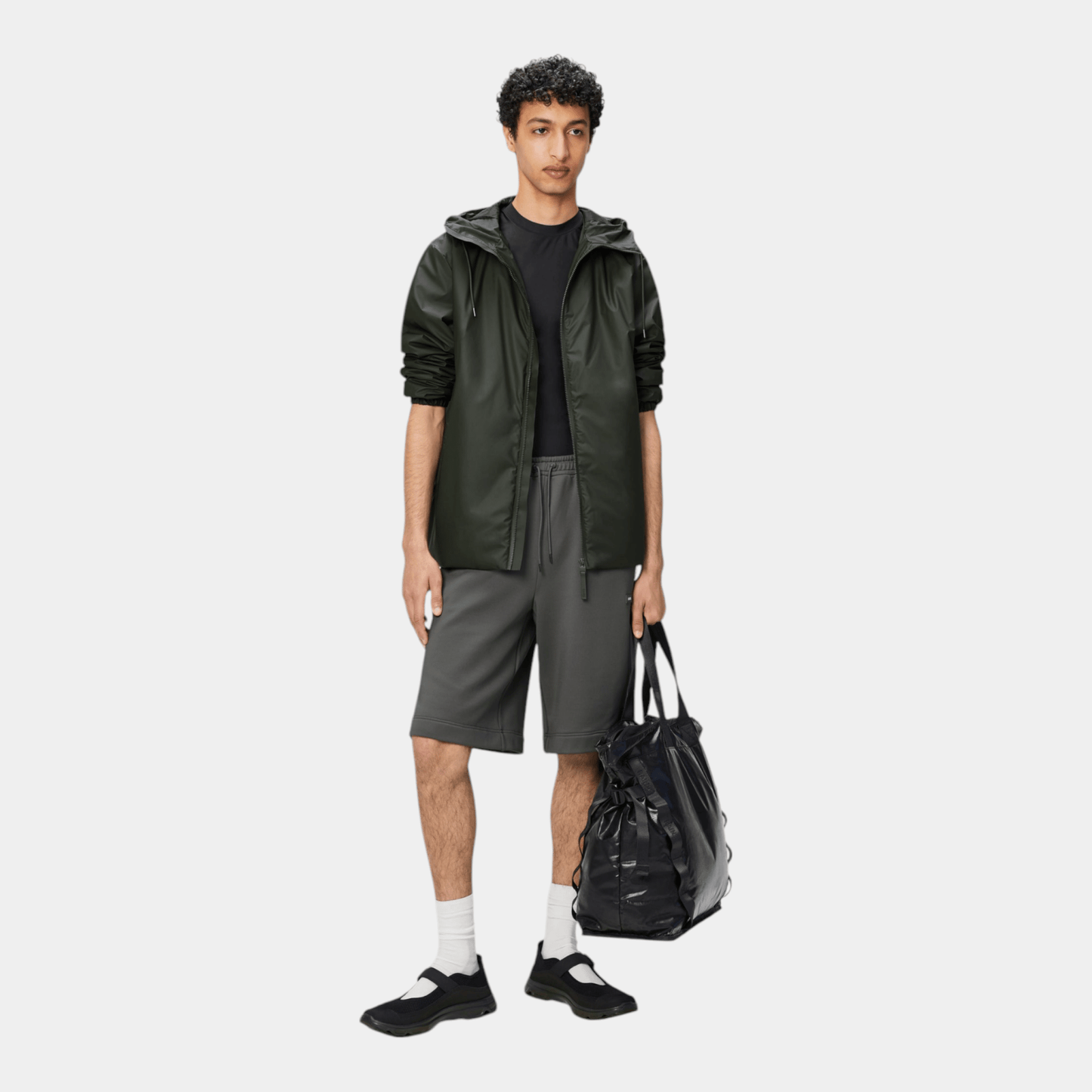 RAINS Rains giacca Lohja - Verde - Hubert Humangoods