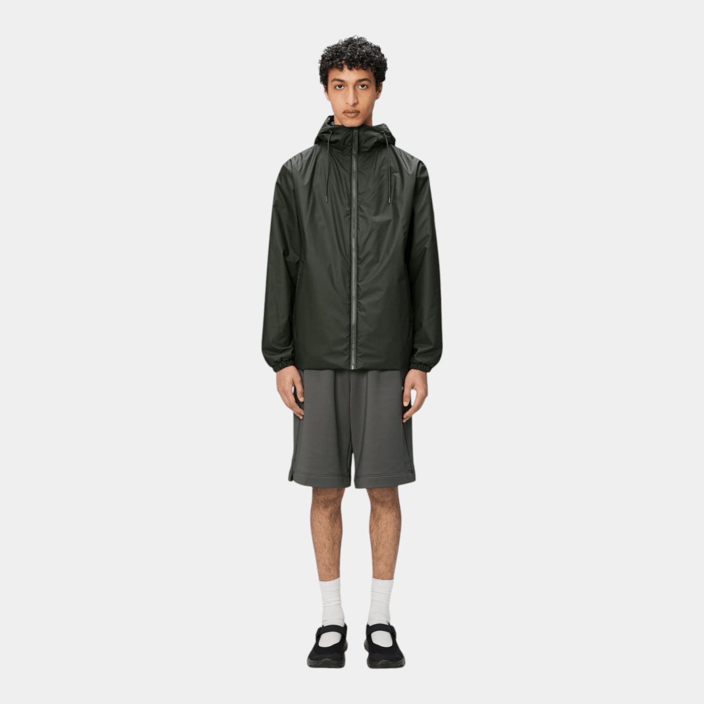 RAINS Rains giacca Lohja - Verde - Hubert Humangoods