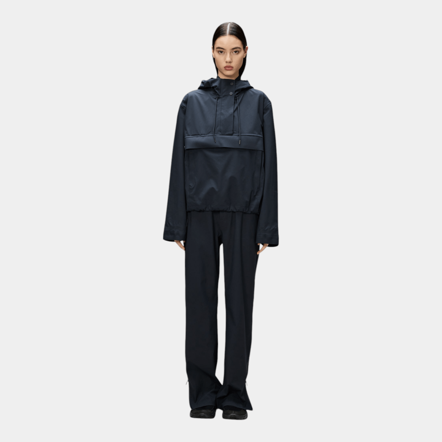 RAINS Rains Giacca W Suva Hardshell Short - Blu - Hubert Humangoods