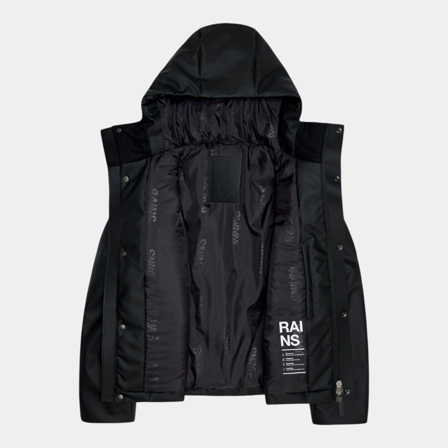 RAINS Rains Parka impermeabile - Beige - Hubert Humangoods